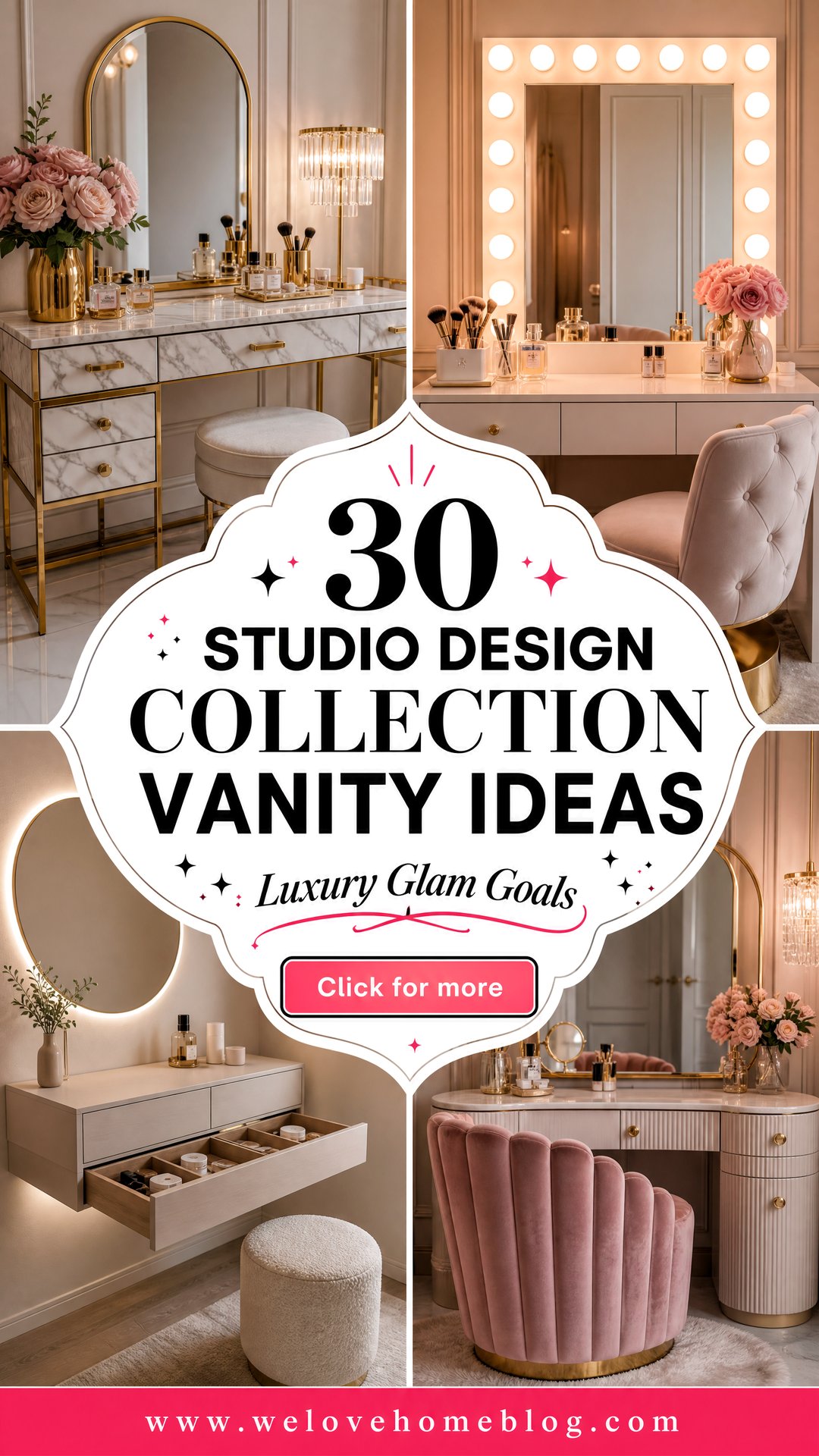 30 Studio Design Collection Vanity Ideas for Luxury - 30 Studio Design Collection Vanity Ideas for Luxury