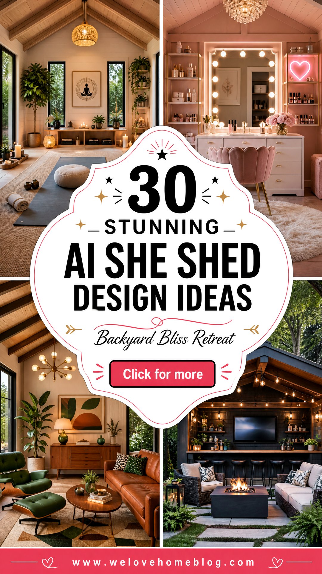 30 Stunning AI She Shed Design Ideas for Your Backyard - 30 Stunning AI She Shed Design Ideas for Your Backyard