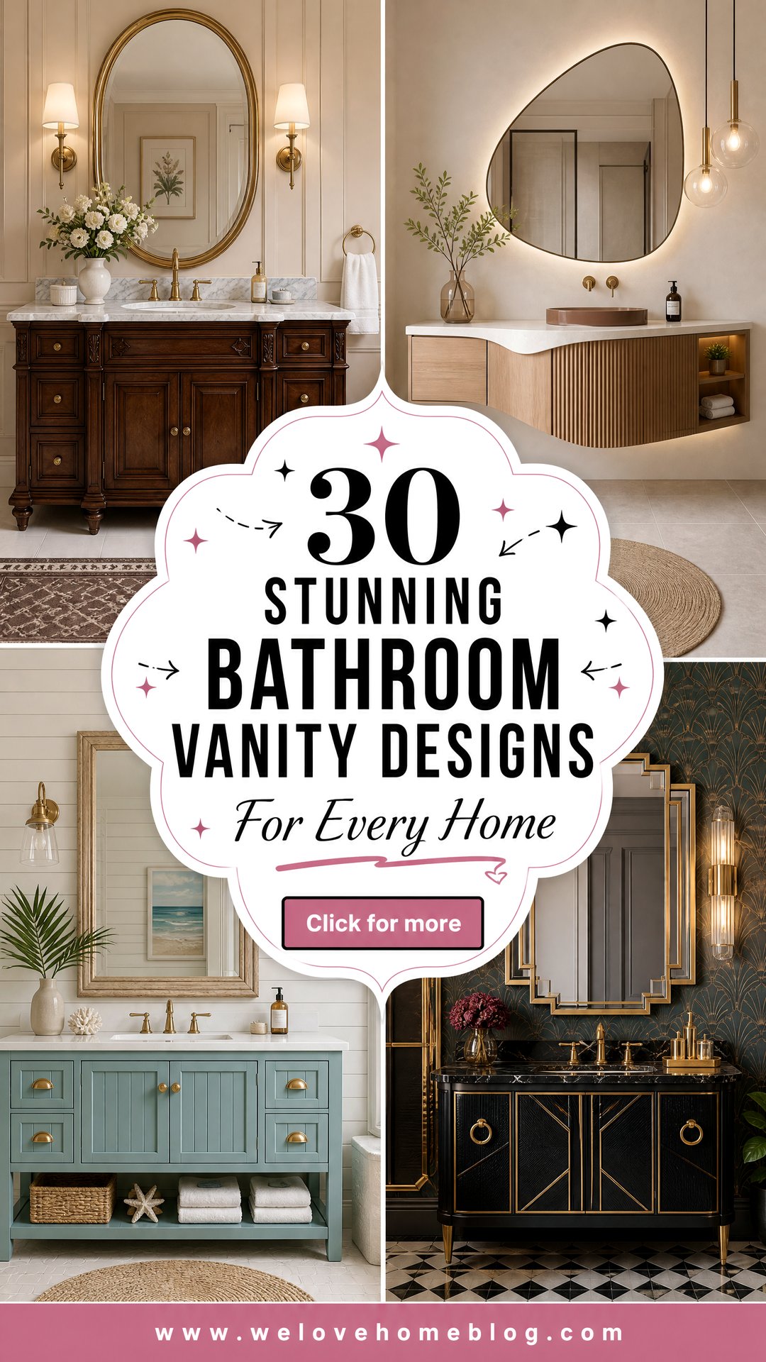 30 Stunning Bathroom Vanity Designs for Every Home - 30 Stunning Bathroom Vanity Designs for Every Home