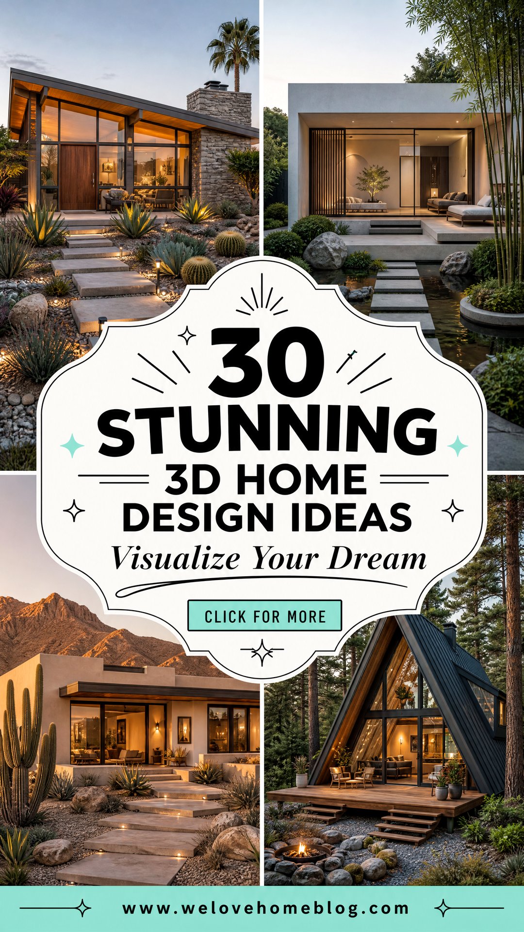30 Stunning 3D Home Design Ideas for Every Room - 30 Stunning 3D Home Design Ideas for Every Room