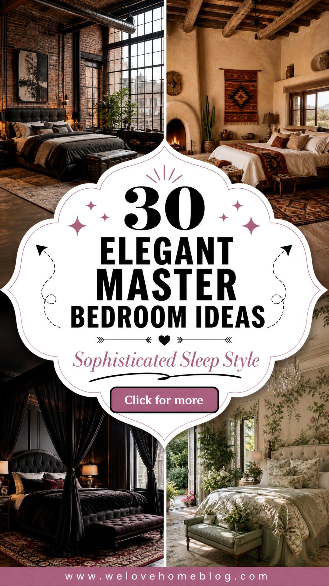30 Stunning Elegant Master Bedroom Ideas for Your Home - 30 Stunning Elegant Master Bedroom Ideas for Your Home