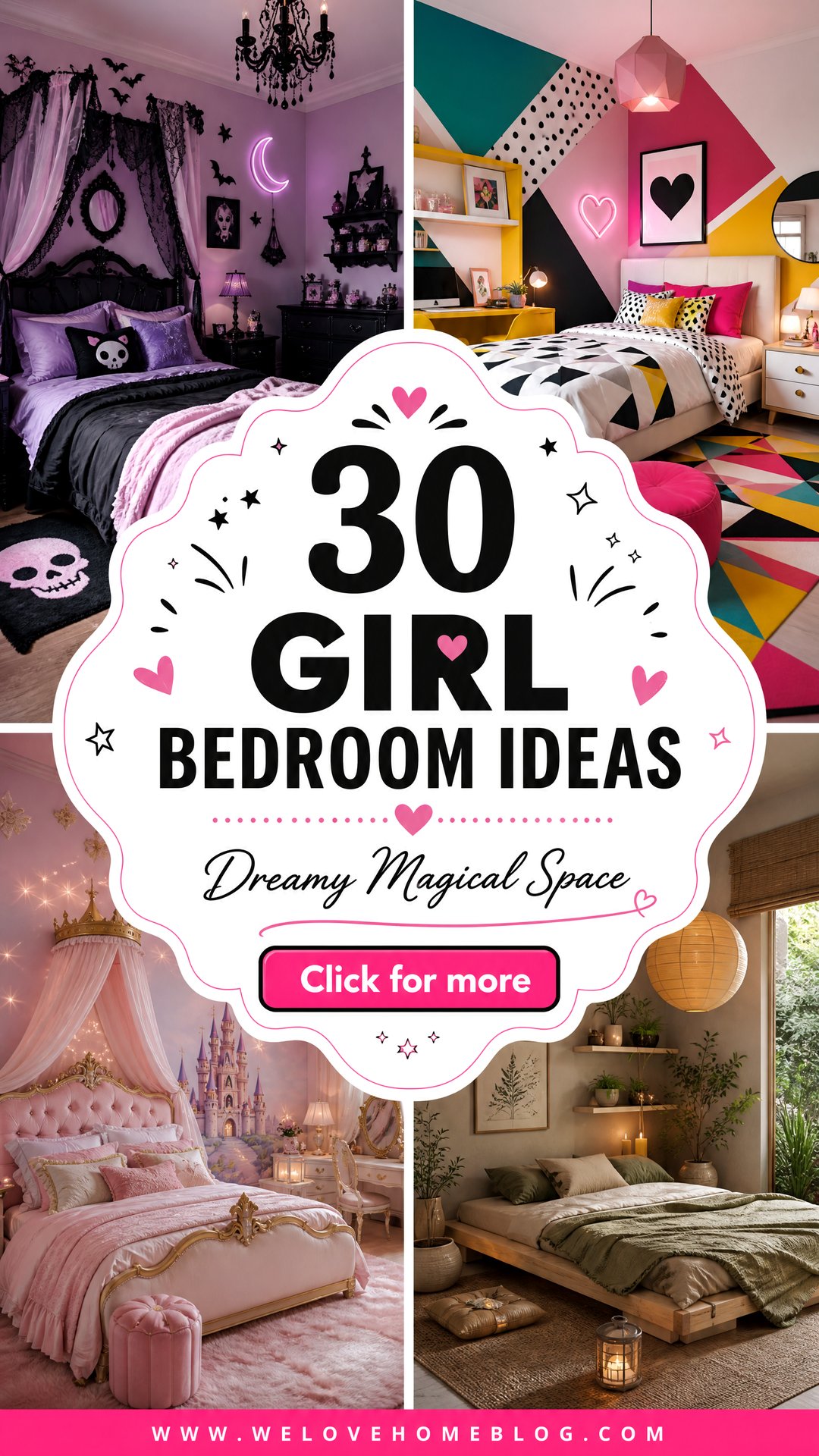 30 Stunning Girl Bedroom Ideas to Create a Dreamy Space - 30 Stunning Girl Bedroom Ideas to Create a Dreamy Space