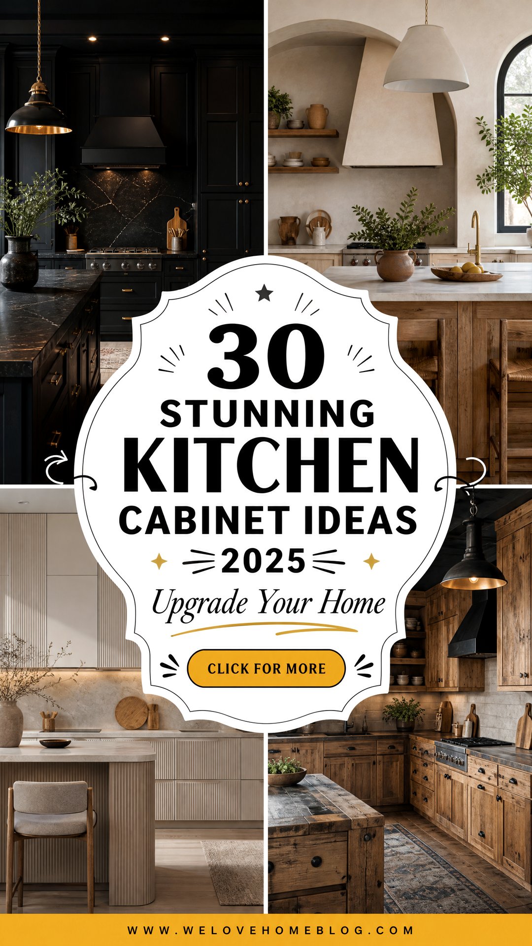 30 Stunning Kitchen Cabinet Ideas 2025 for Your Home - 30 Stunning Kitchen Cabinet Ideas 2025 for Your Home