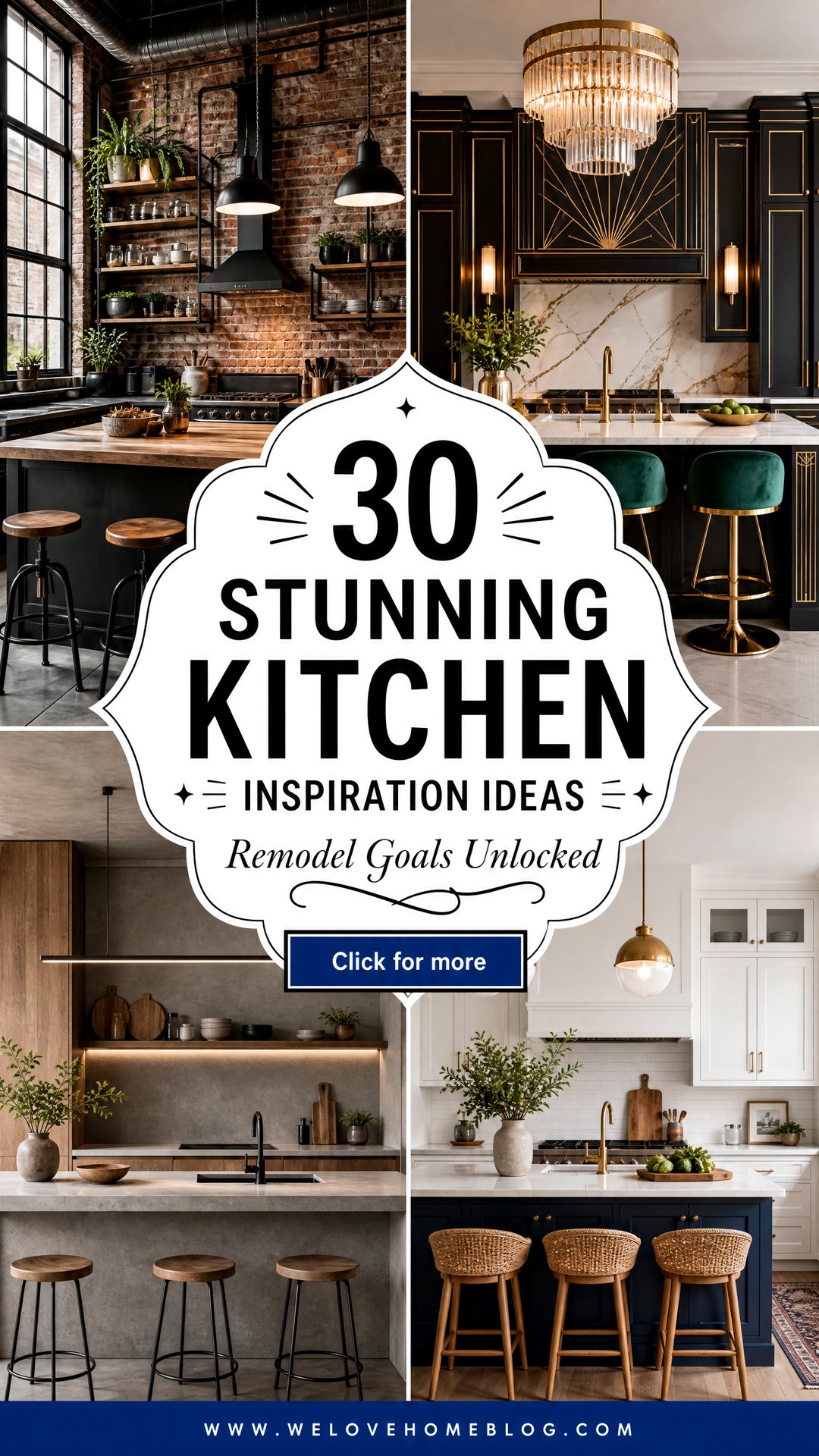 30 Stunning Kitchen Inspiration Ideas for a Remodel - 30 Stunning Kitchen Inspiration Ideas for a Remodel