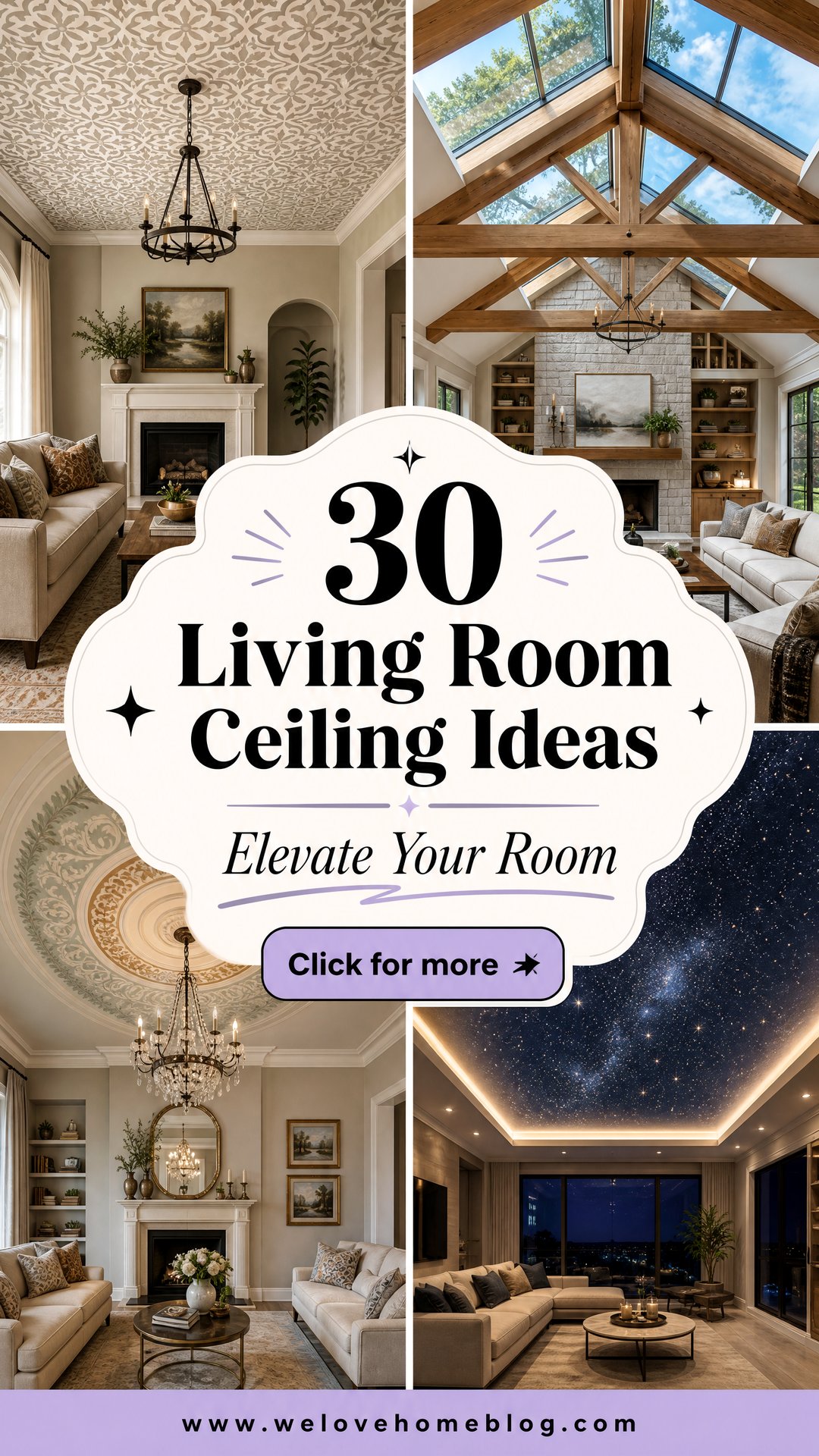 30 Stunning Living Room Ceiling Ideas to Elevate Your Room - 30 Stunning Living Room Ceiling Ideas to Elevate Your Room