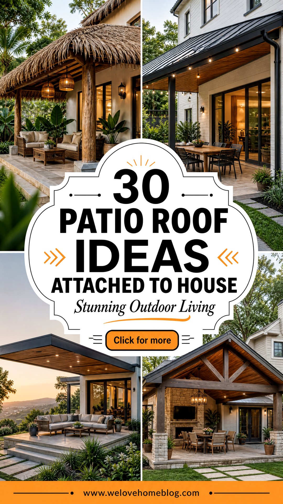 30 Stunning Patio Roof Ideas Attached to House Today - 30 Stunning Patio Roof Ideas Attached to House Today