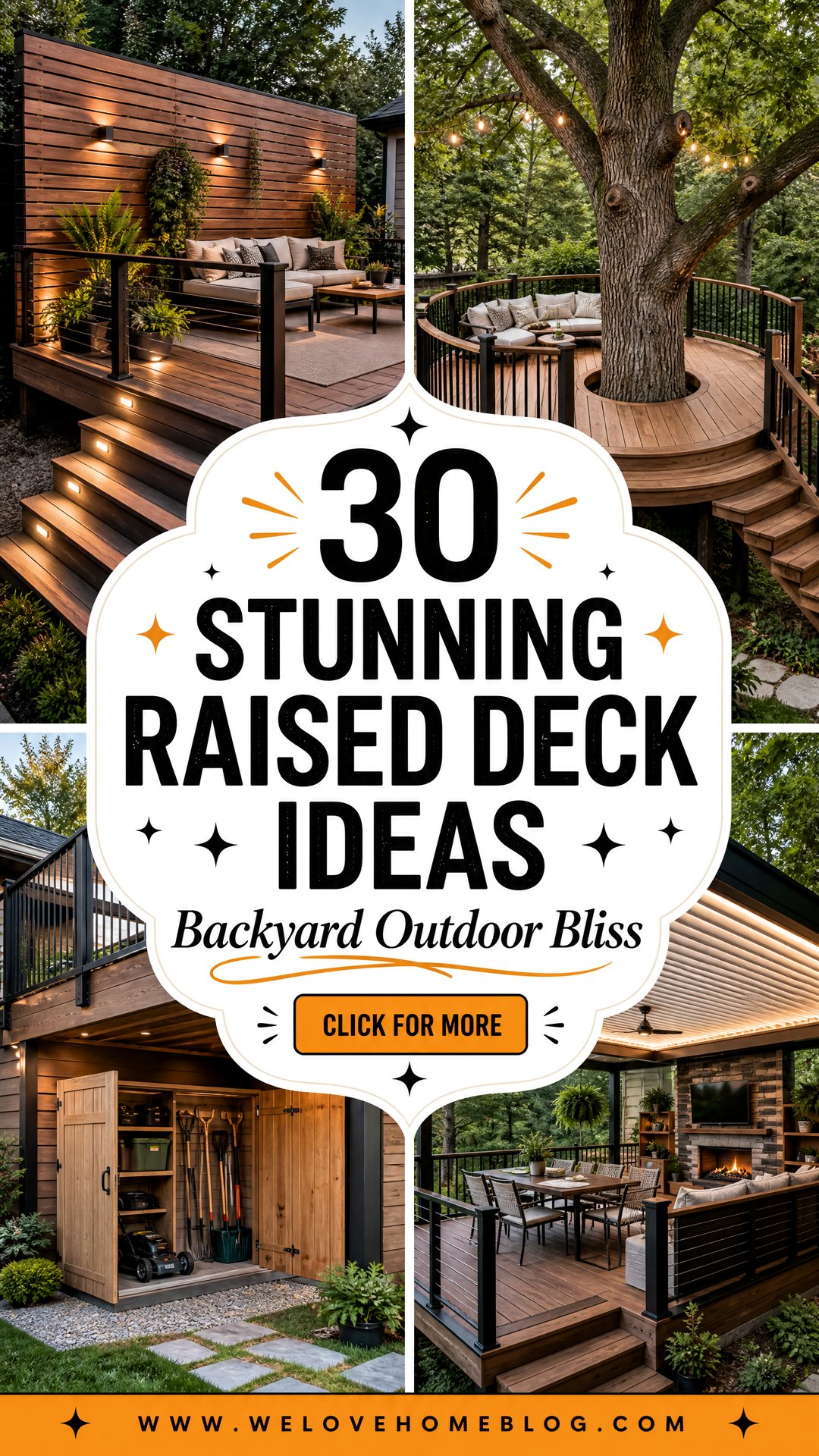 30 Stunning Raised Deck Ideas for Your Backyard - 30 Stunning Raised Deck Ideas for Your Backyard