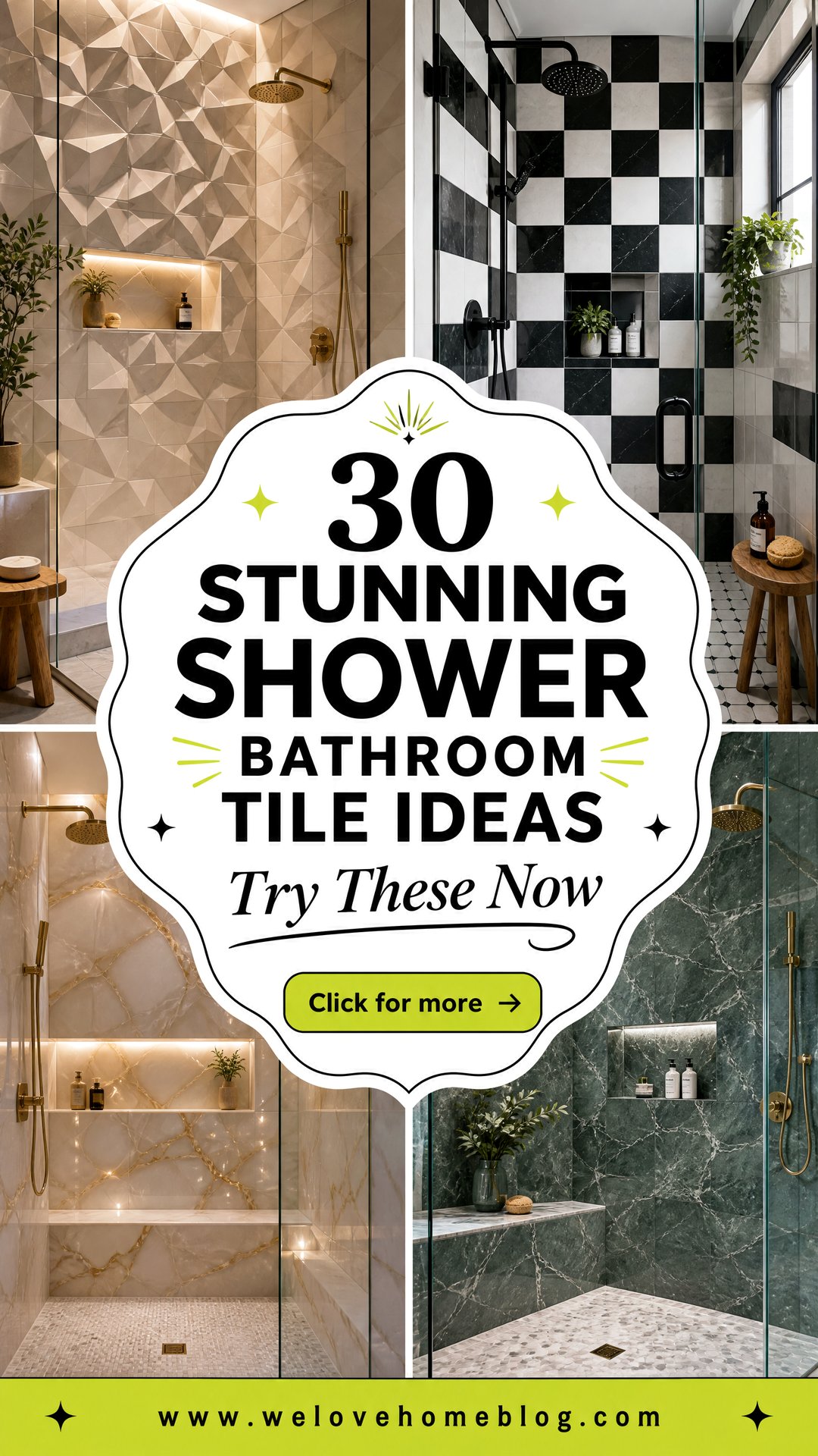 30 Stunning Shower Bathroom Tile Ideas to Try Now - 30 Stunning Shower Bathroom Tile Ideas to Try Now