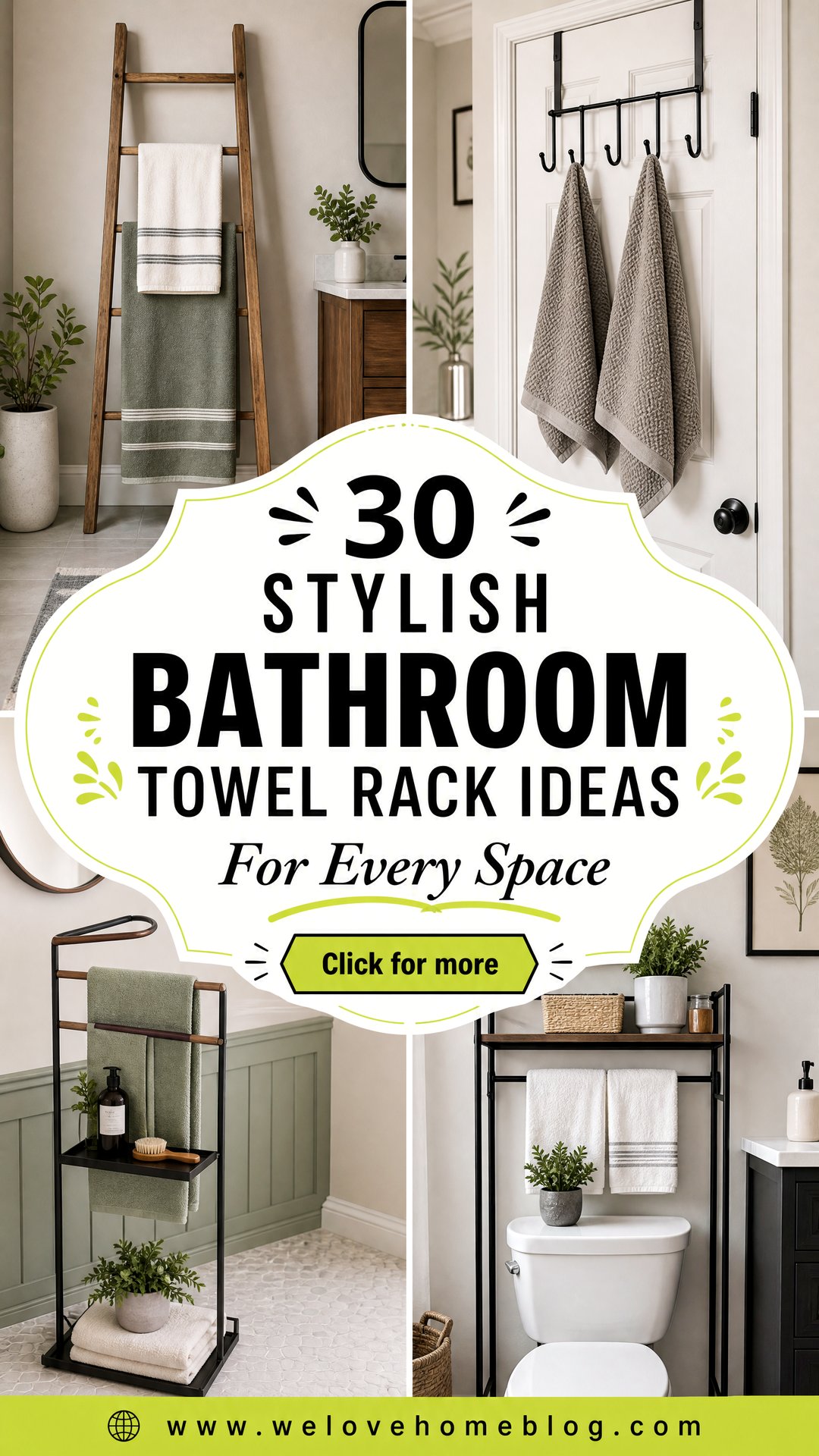 30 Stylish Bathroom Towel Rack Ideas for Every Space - 30 Stylish Bathroom Towel Rack Ideas for Every Space