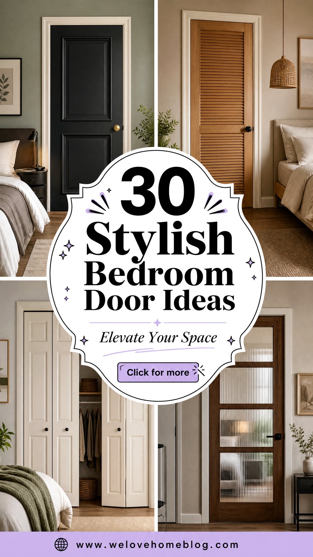 30 Stylish Bedroom Door Ideas to Elevate Your Space - 30 Stylish Bedroom Door Ideas to Elevate Your Space