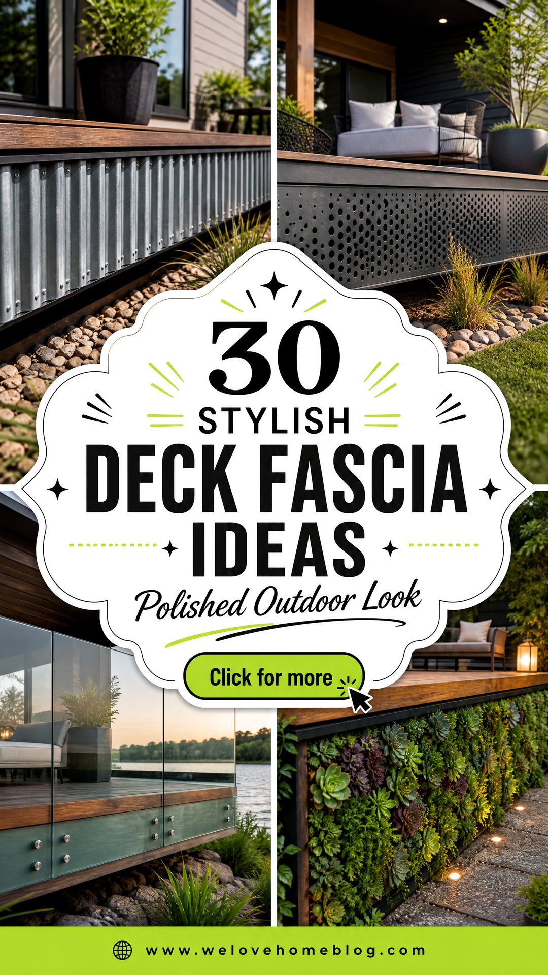 30 Stylish Deck Fascia Ideas for a Polished Look - 30 Stylish Deck Fascia Ideas for a Polished Look