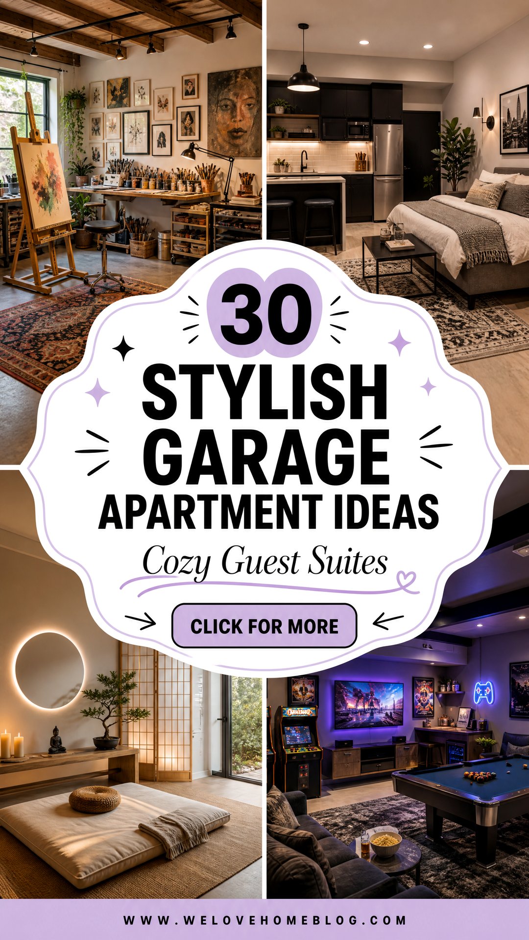 30 Stylish Garage Apartment Ideas for Guest Suites - 30 Stylish Garage Apartment Ideas for Guest Suites