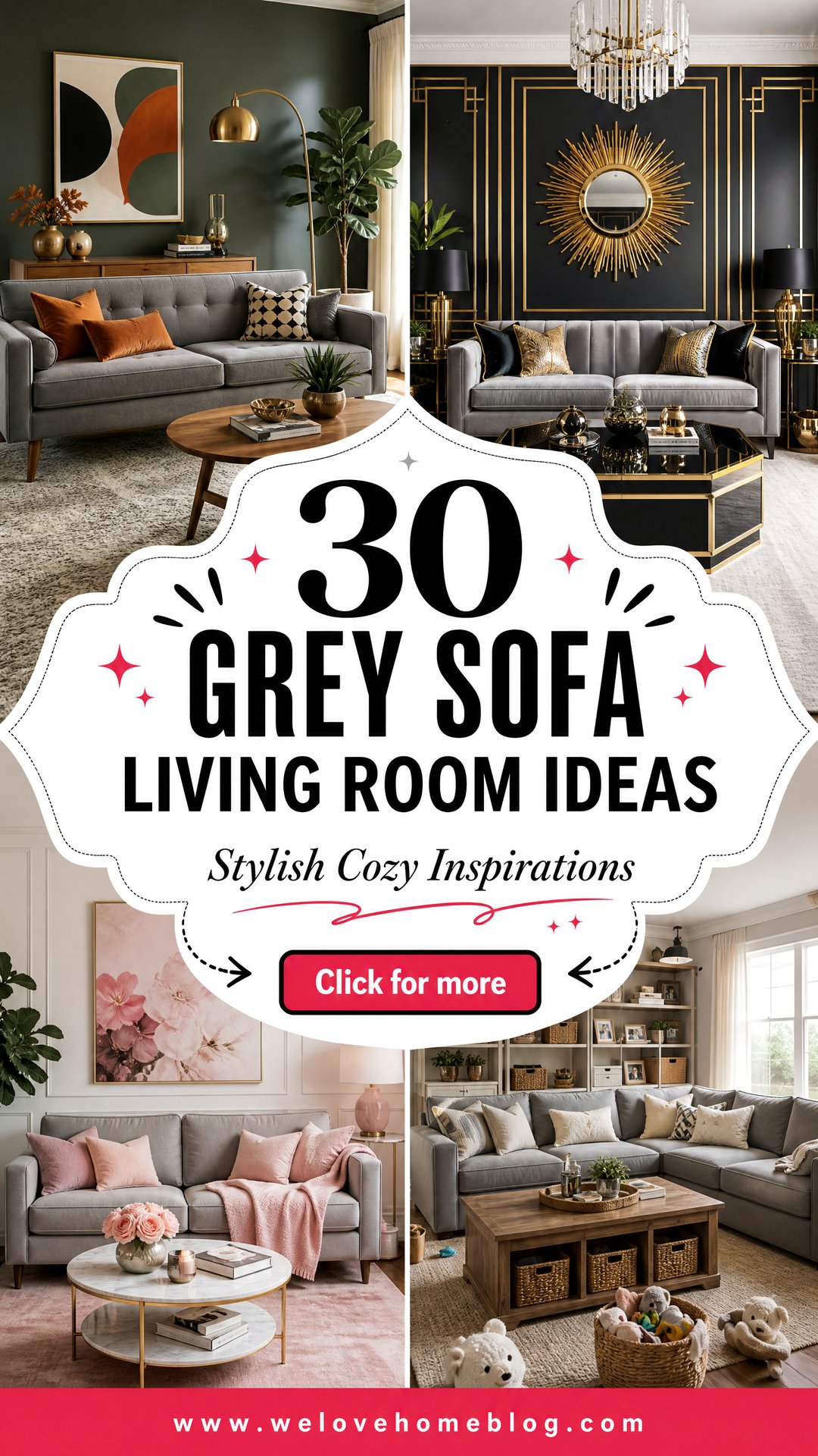 30 Stylish Grey Sofa Living Room Ideas for Any Home Style - 30 Stylish Grey Sofa Living Room Ideas for Any Home Style