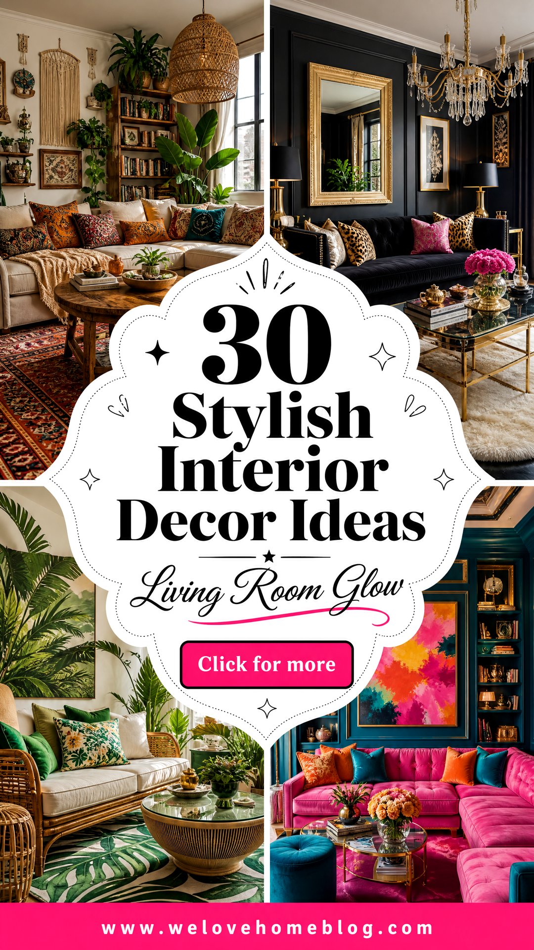 30 Stylish Interior Decor Ideas for Living Room Spaces - 30 Stylish Interior Decor Ideas for Living Room Spaces
