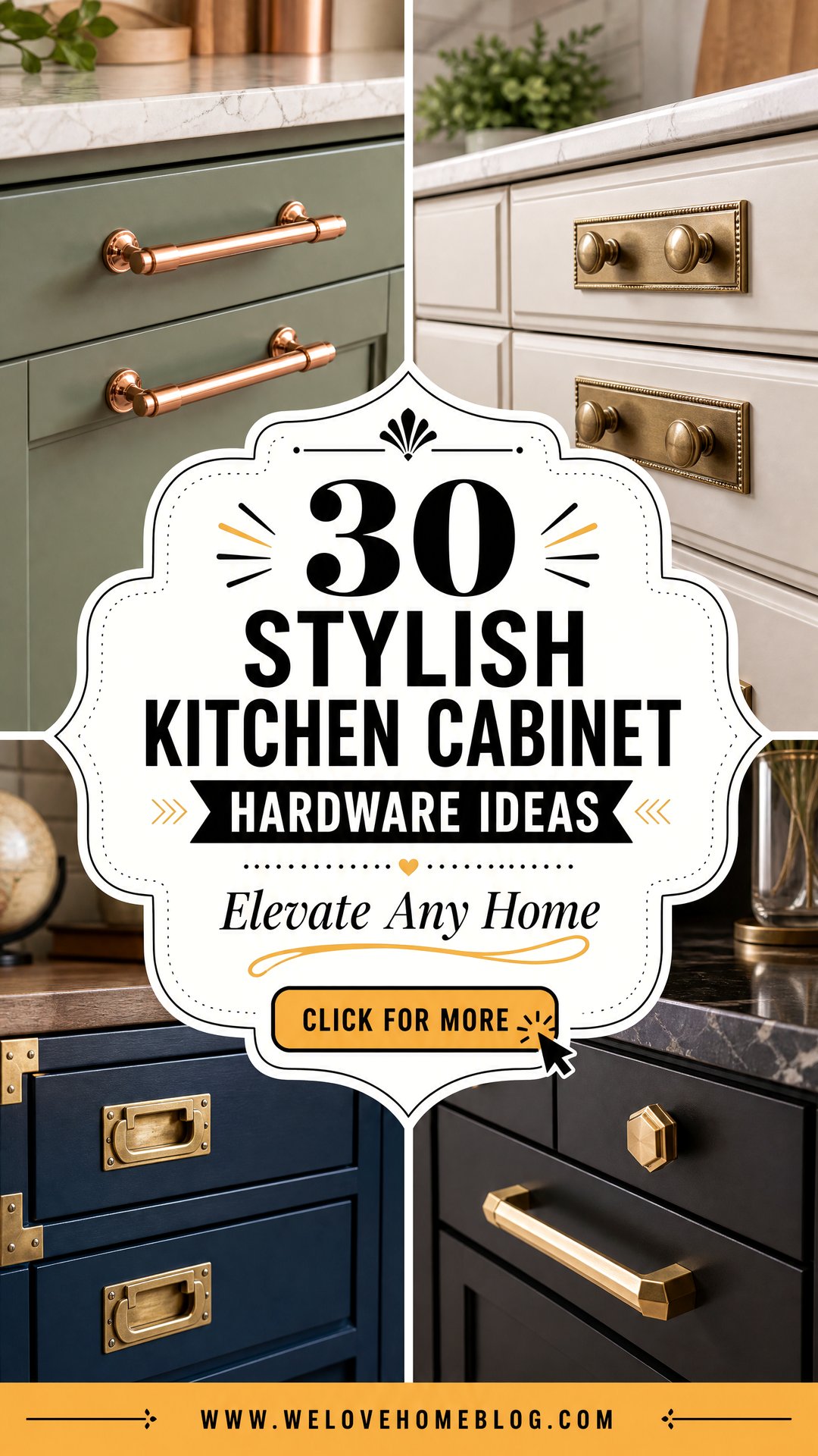 30 Stylish Kitchen Cabinet Hardware Ideas for Any Home - 30 Stylish Kitchen Cabinet Hardware Ideas for Any Home