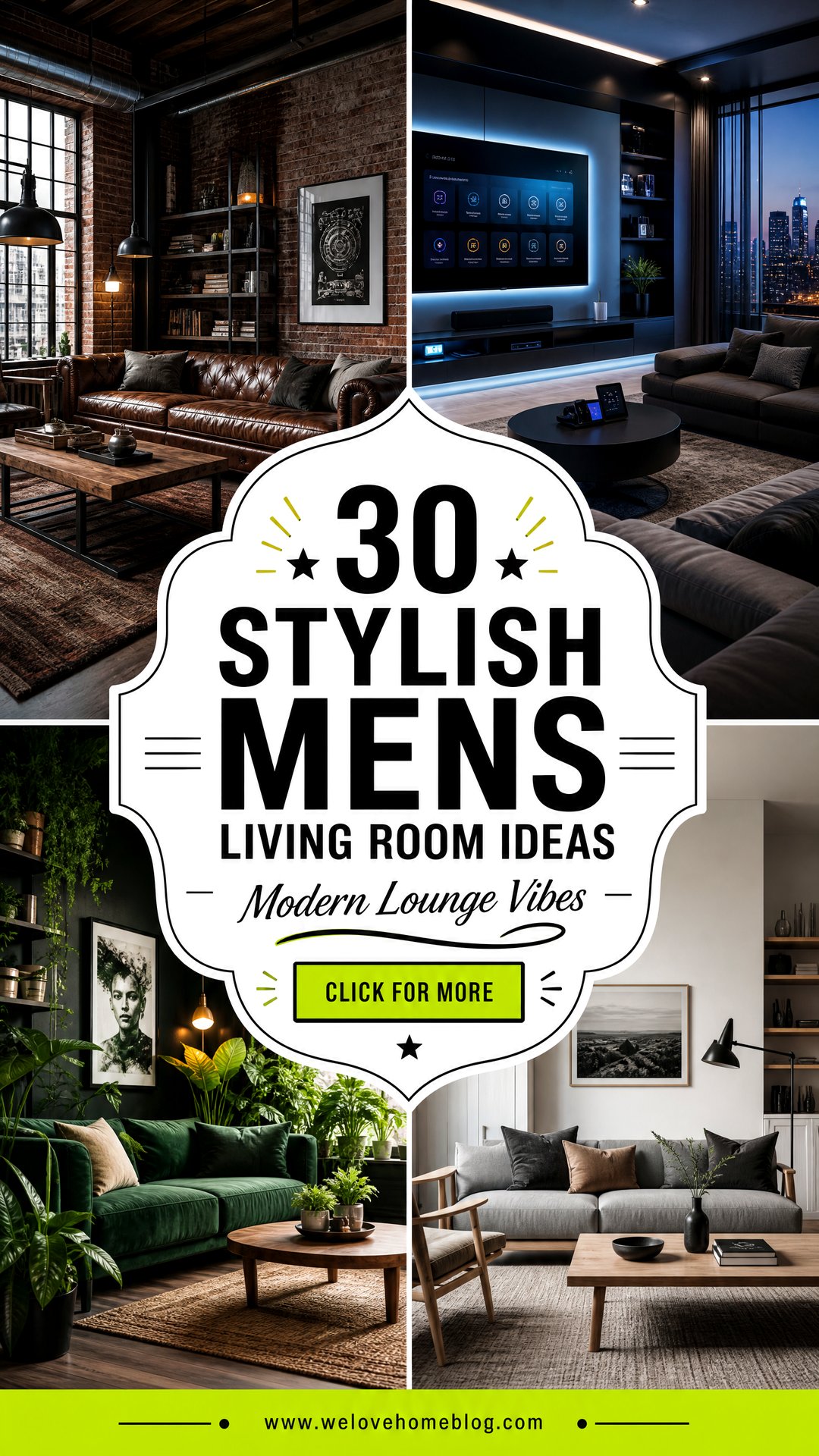 30 Stylish Mens Living Room Ideas for a Modern Lounge - 30 Stylish Mens Living Room Ideas for a Modern Lounge