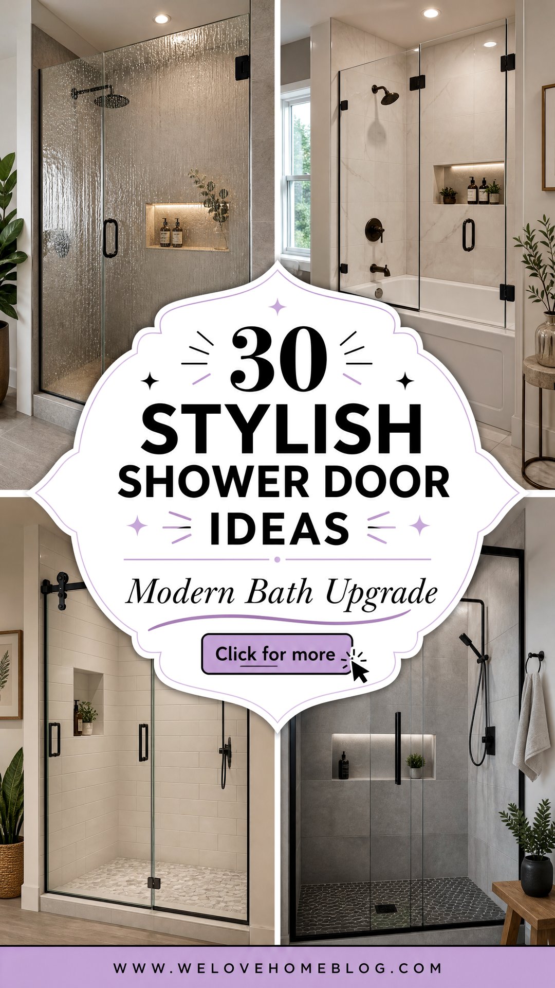 30 Stylish Shower Door Ideas for a Modern Upgrade - 30 Stylish Shower Door Ideas for a Modern Upgrade