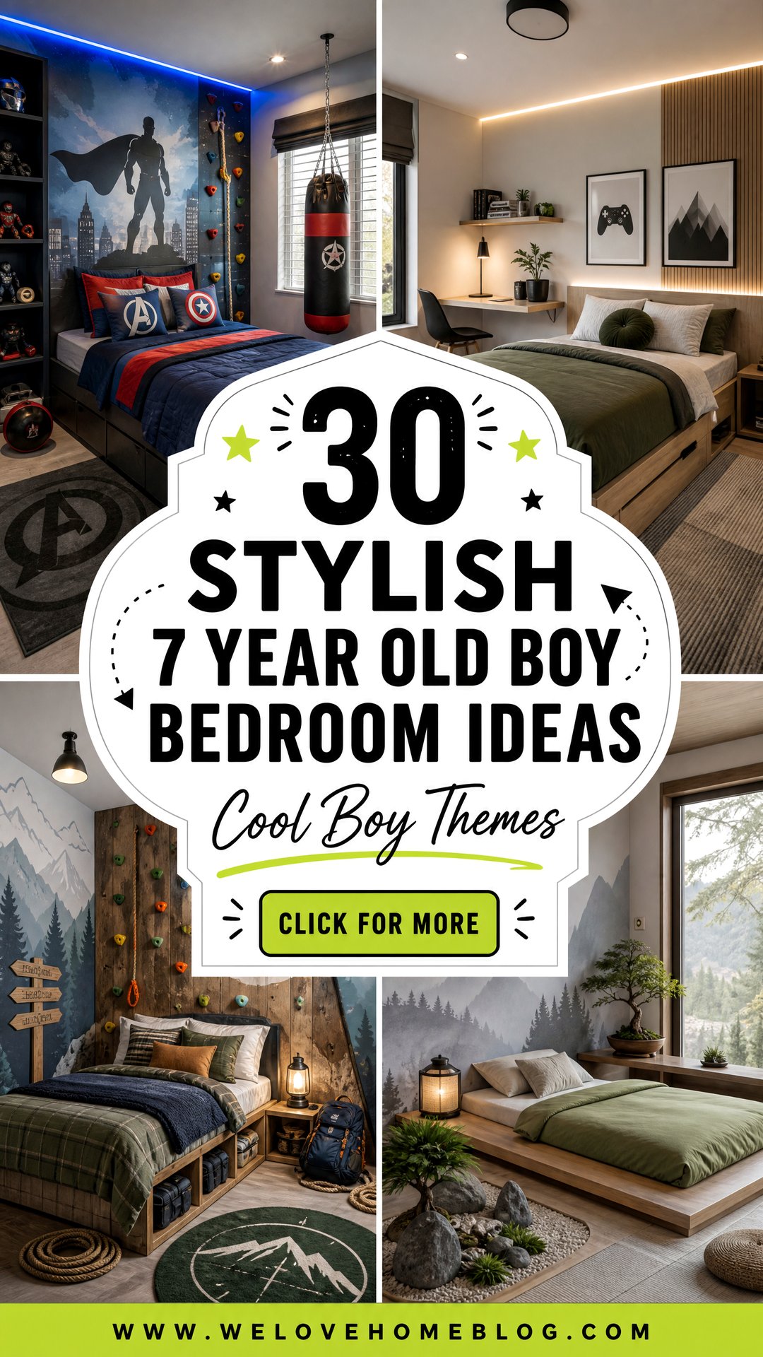 30 Stylish 7 Year Old Boy Bedroom Ideas and Room Themes - 30 Stylish 7 Year Old Boy Bedroom Ideas and Room Themes