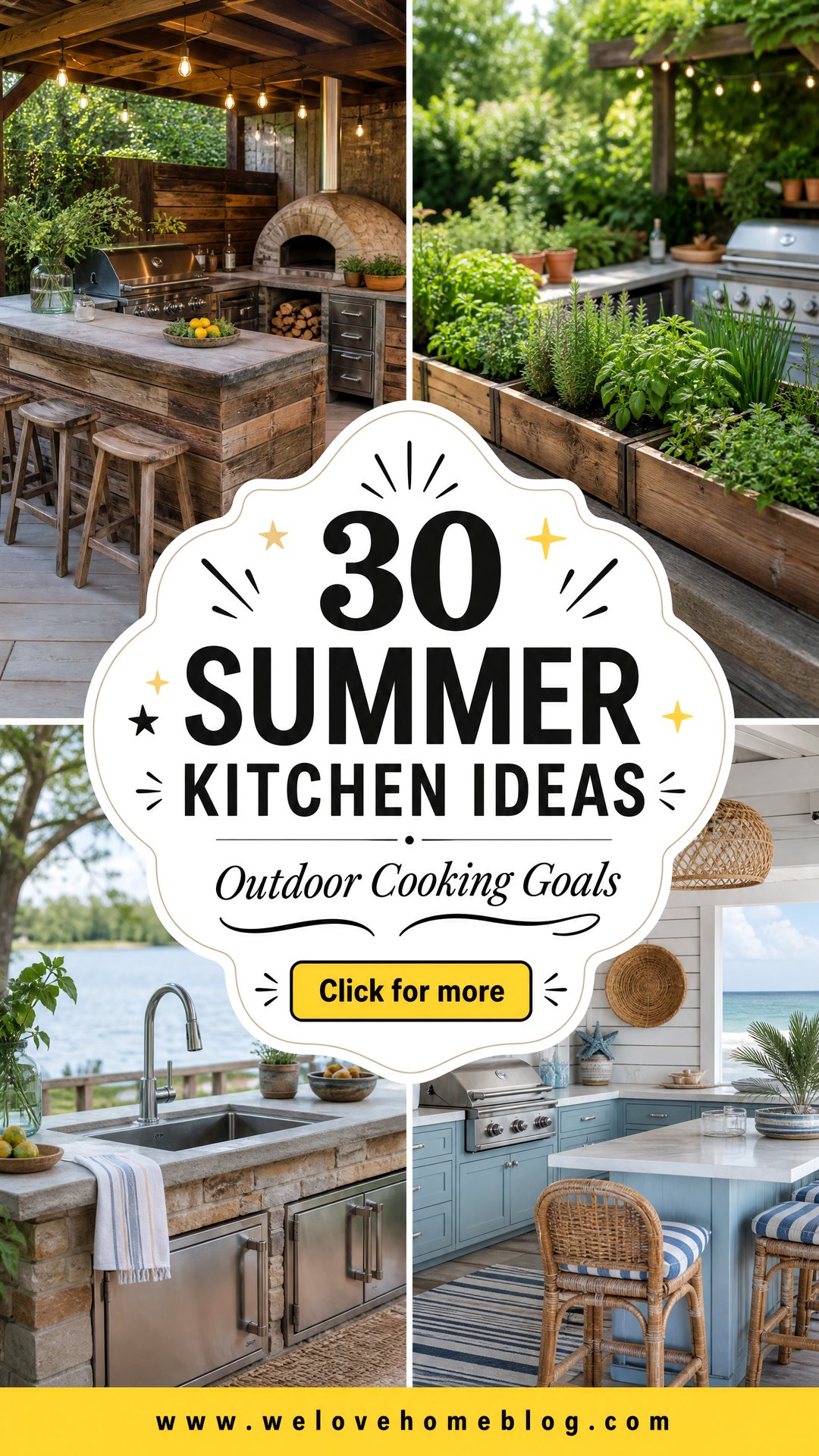 30 Summer Kitchen Ideas for the Perfect Outdoor Cooking - 30 Summer Kitchen Ideas for the Perfect Outdoor Cooking