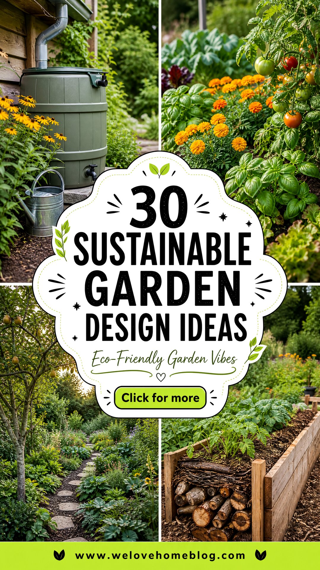 30 Sustainable Garden Design Ideas for Eco-Friendly Living - 30 Sustainable Garden Design Ideas for Eco-Friendly Living