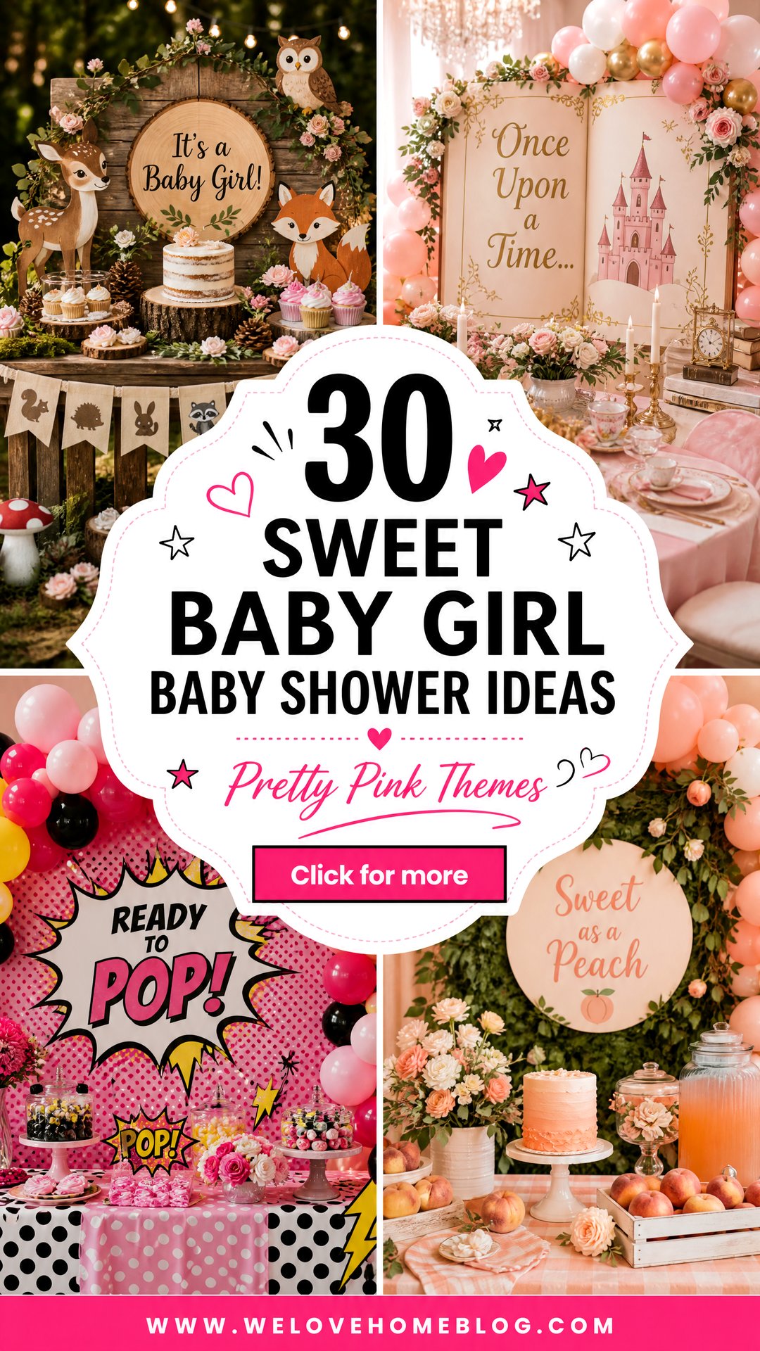 30 Sweet Baby Girl Baby Shower Ideas and Themes - 30 Sweet Baby Girl Baby Shower Ideas and Themes