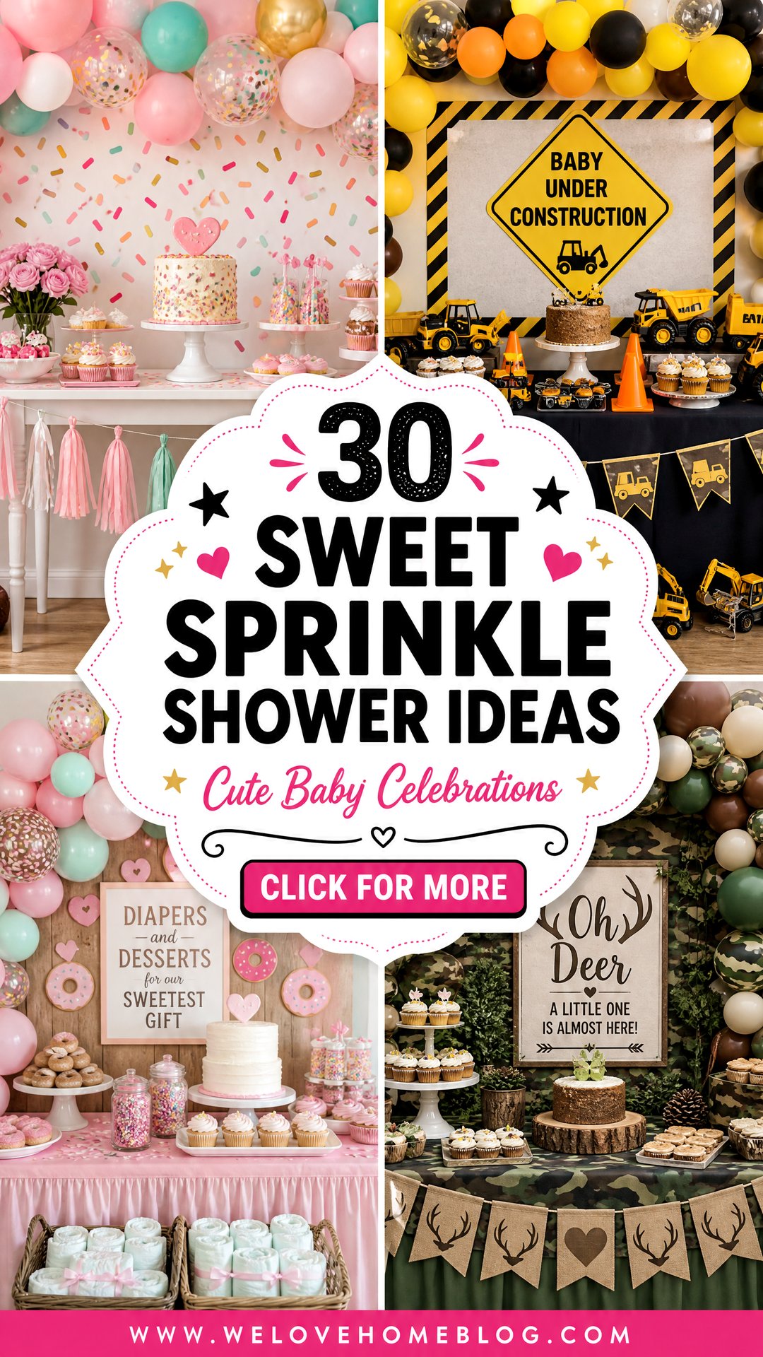 30 Sweet Sprinkle Shower Ideas for a Growing Family - 30 Sweet Sprinkle Shower Ideas for a Growing Family