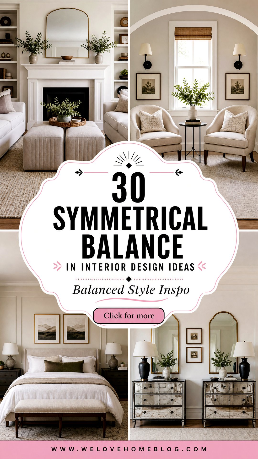 30 Symmetrical Balance in Interior Design Ideas to Try - 30 Symmetrical Balance in Interior Design Ideas to Try