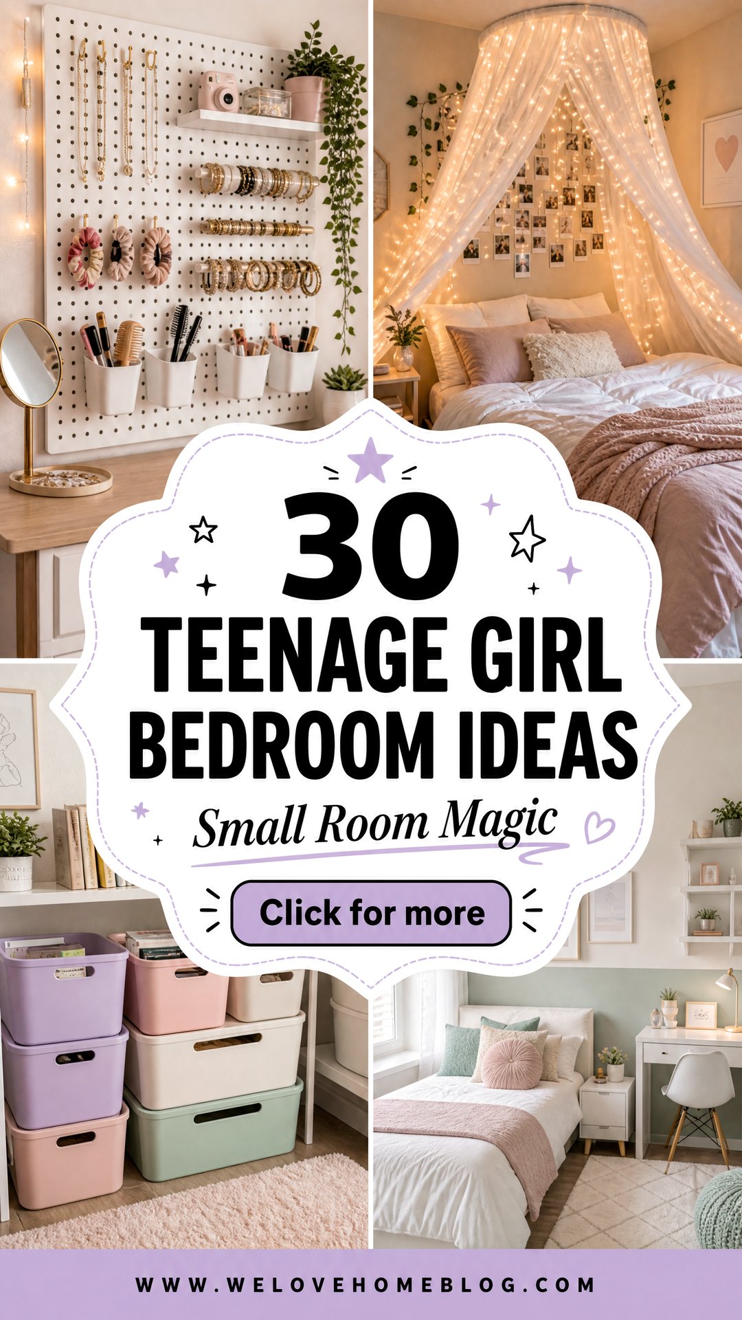 30 Teenage Girl Bedroom Ideas for Small Rooms - 30 Teenage Girl Bedroom Ideas for Small Rooms