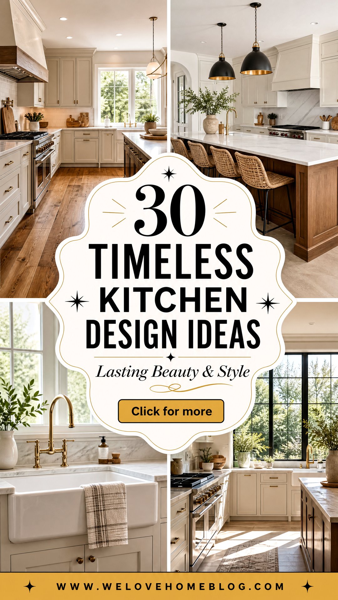 30 Timeless Kitchen Design Ideas for Lasting Style - 30 Timeless Kitchen Design Ideas for Lasting Style