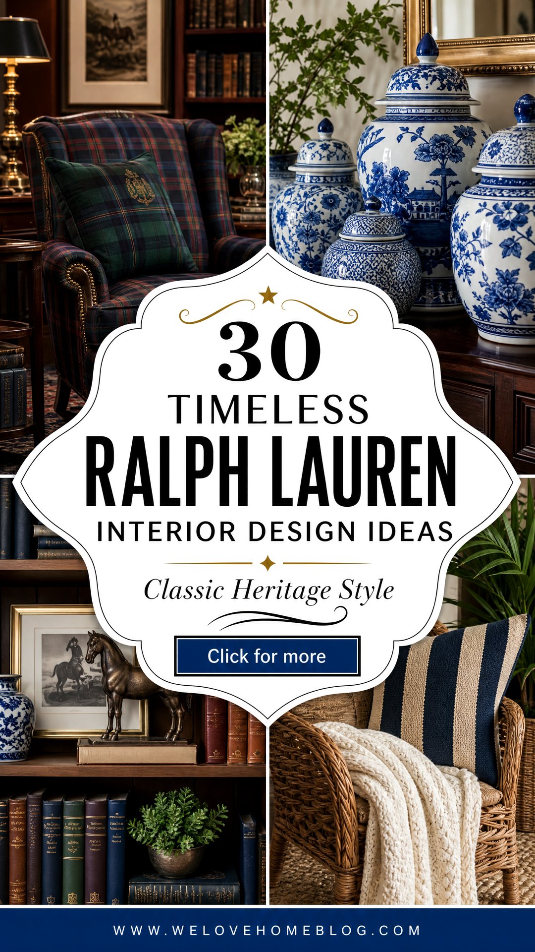 30 Timeless Ralph Lauren Interior Design Ideas to Try - We Love Home Blog