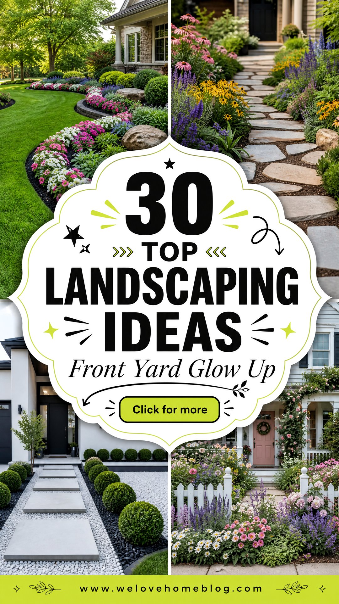 30 Top Landscaping Ideas for Front Yards and Curbs - 30 Top Landscaping Ideas for Front Yards and Curbs