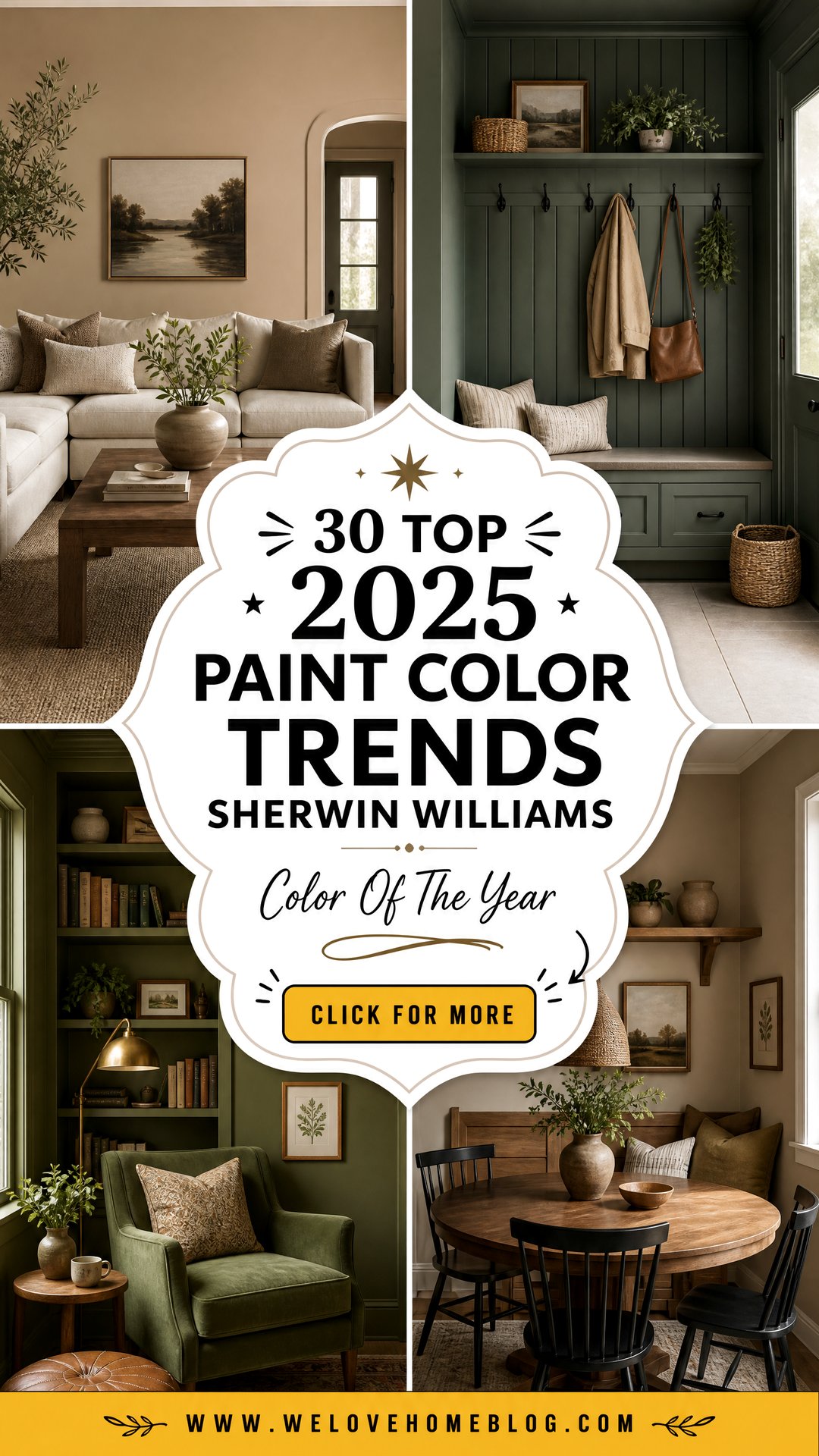 30 Top 2025 Paint Color Trends Sherwin Williams Picks - 30 Top 2025 Paint Color Trends Sherwin Williams Picks