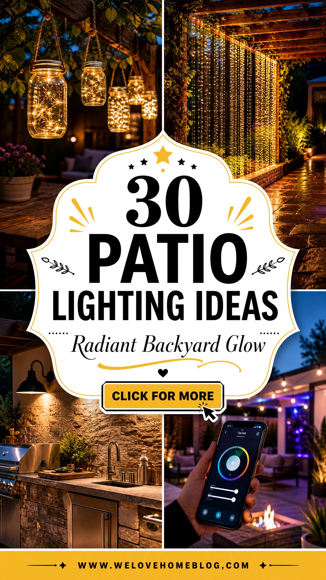 30 Top Patio Lighting Ideas for a Radiant Backyard - 30 Top Patio Lighting Ideas for a Radiant Backyard