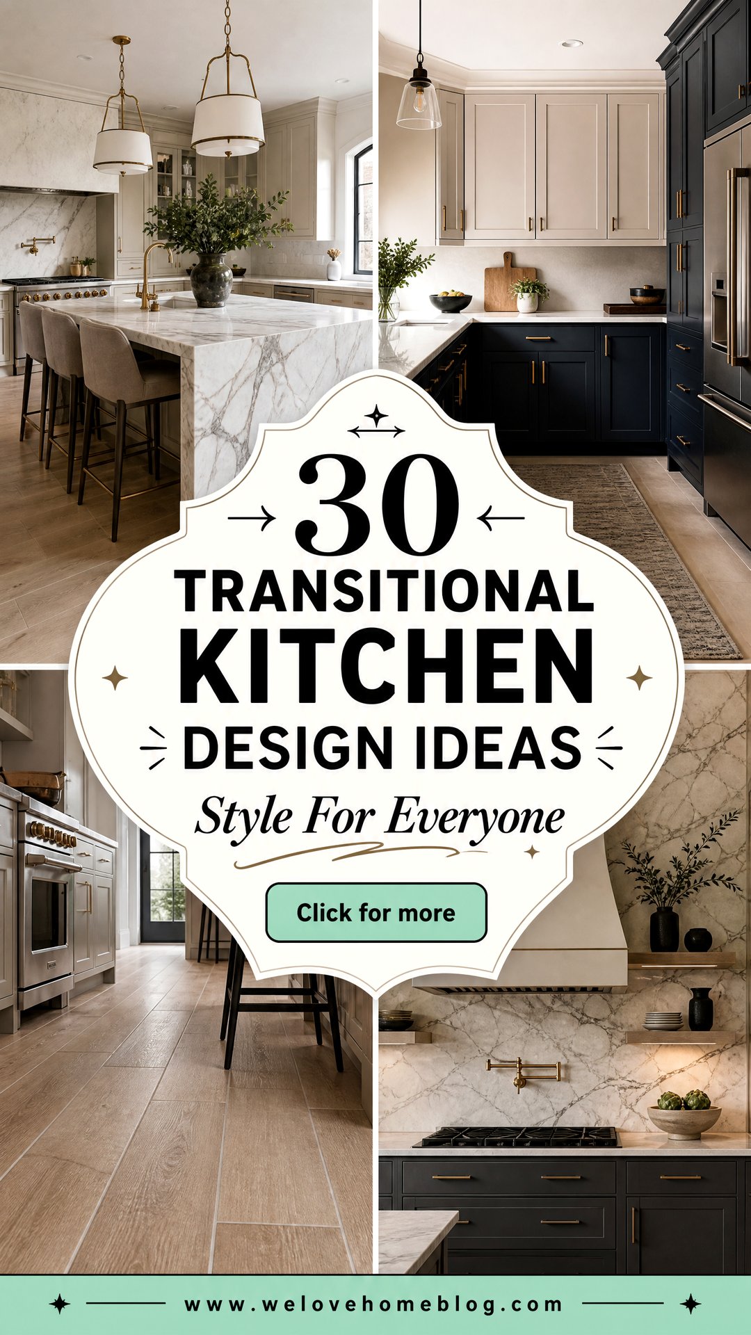30 Transitional Kitchen Design Ideas for Any Style - 30 Transitional Kitchen Design Ideas for Any Style