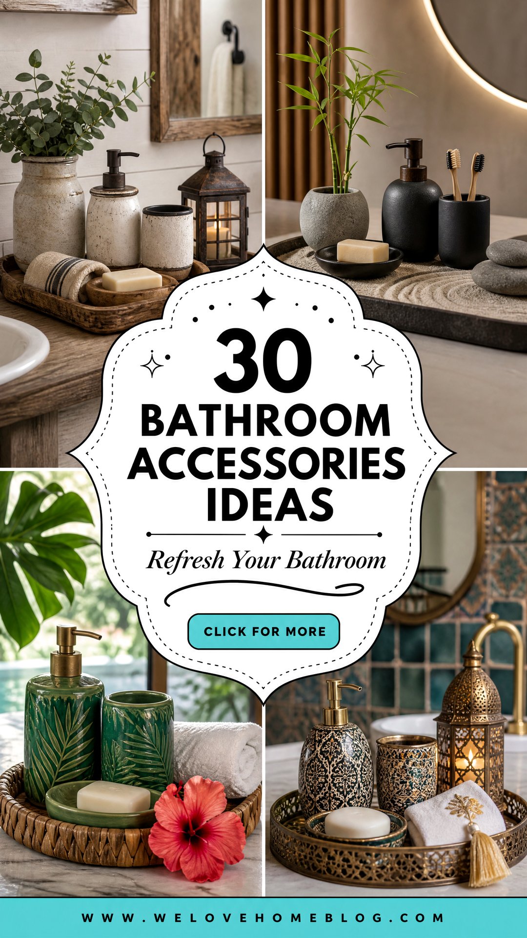 30 Trendy Bathroom Accessories Ideas for a Modern Refresh - 30 Trendy Bathroom Accessories Ideas for a Modern Refresh