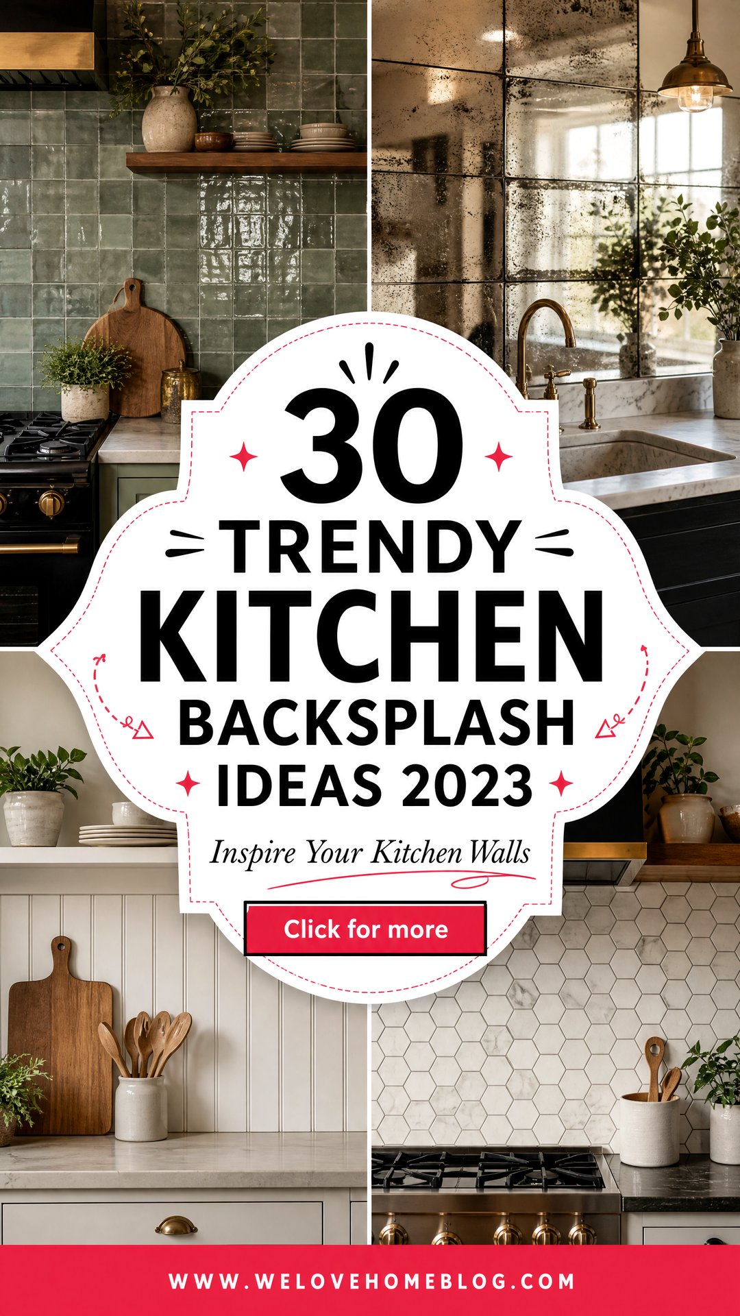 30 Trendy Kitchen Backsplash Ideas 2023 to Inspire You - 30 Trendy Kitchen Backsplash Ideas 2023 to Inspire You