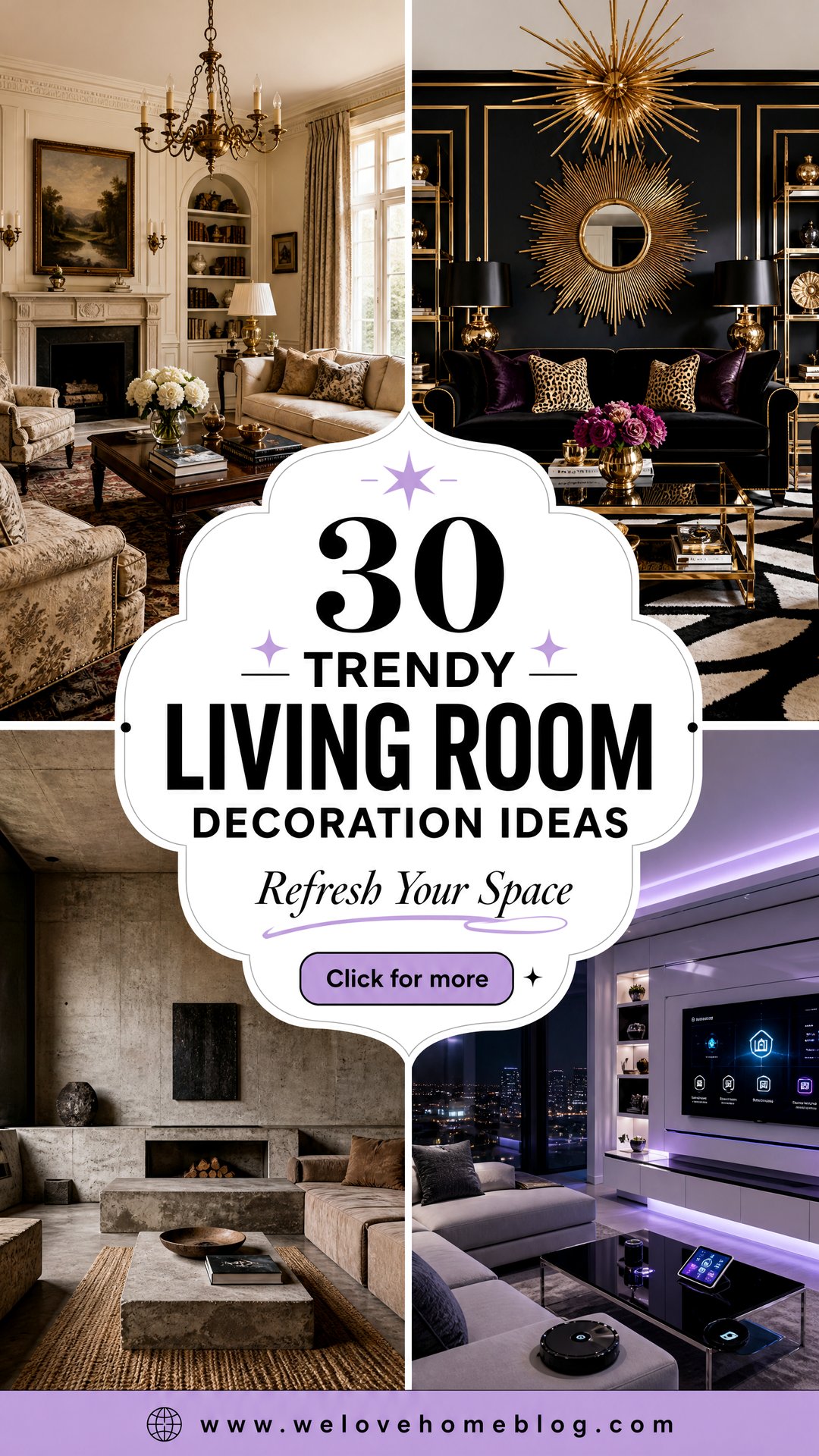 30 Trendy Living Room Decoration Ideas to Refresh Your Space - 30 Trendy Living Room Decoration Ideas to Refresh Your Space