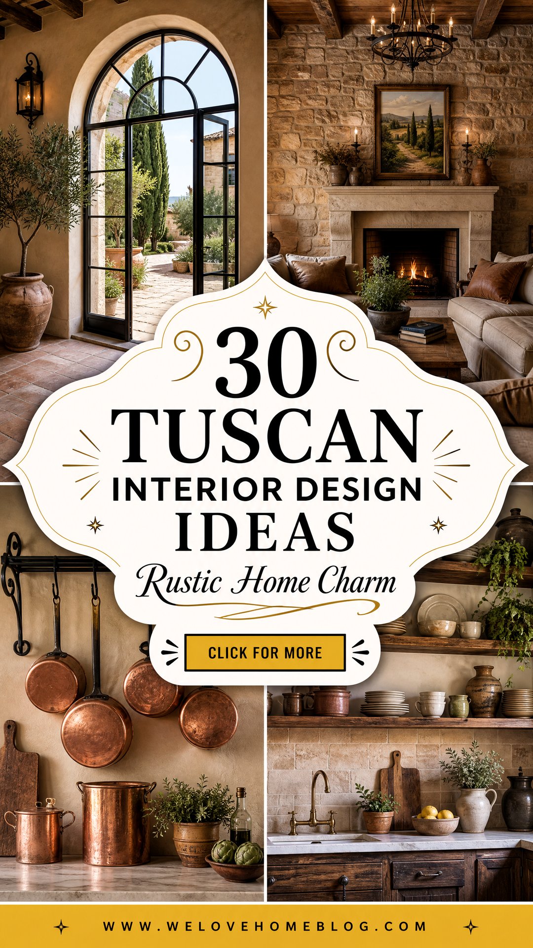 30 Tuscan Interior Design Ideas for a Rustic Home - 30 Tuscan Interior Design Ideas for a Rustic Home
