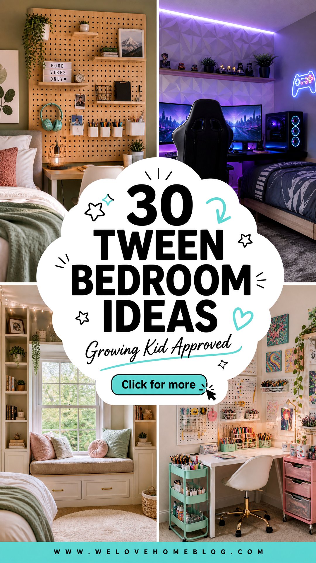 30 Tween Bedroom Ideas Your Growing Kid Will Love - 30 Tween Bedroom Ideas Your Growing Kid Will Love