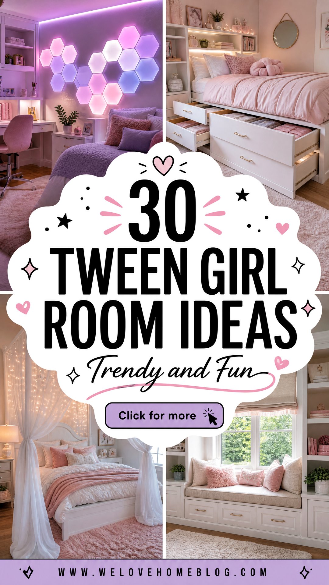 30 Tween Girl Room Ideas That Are Trendy and Fun - 30 Tween Girl Room Ideas That Are Trendy and Fun