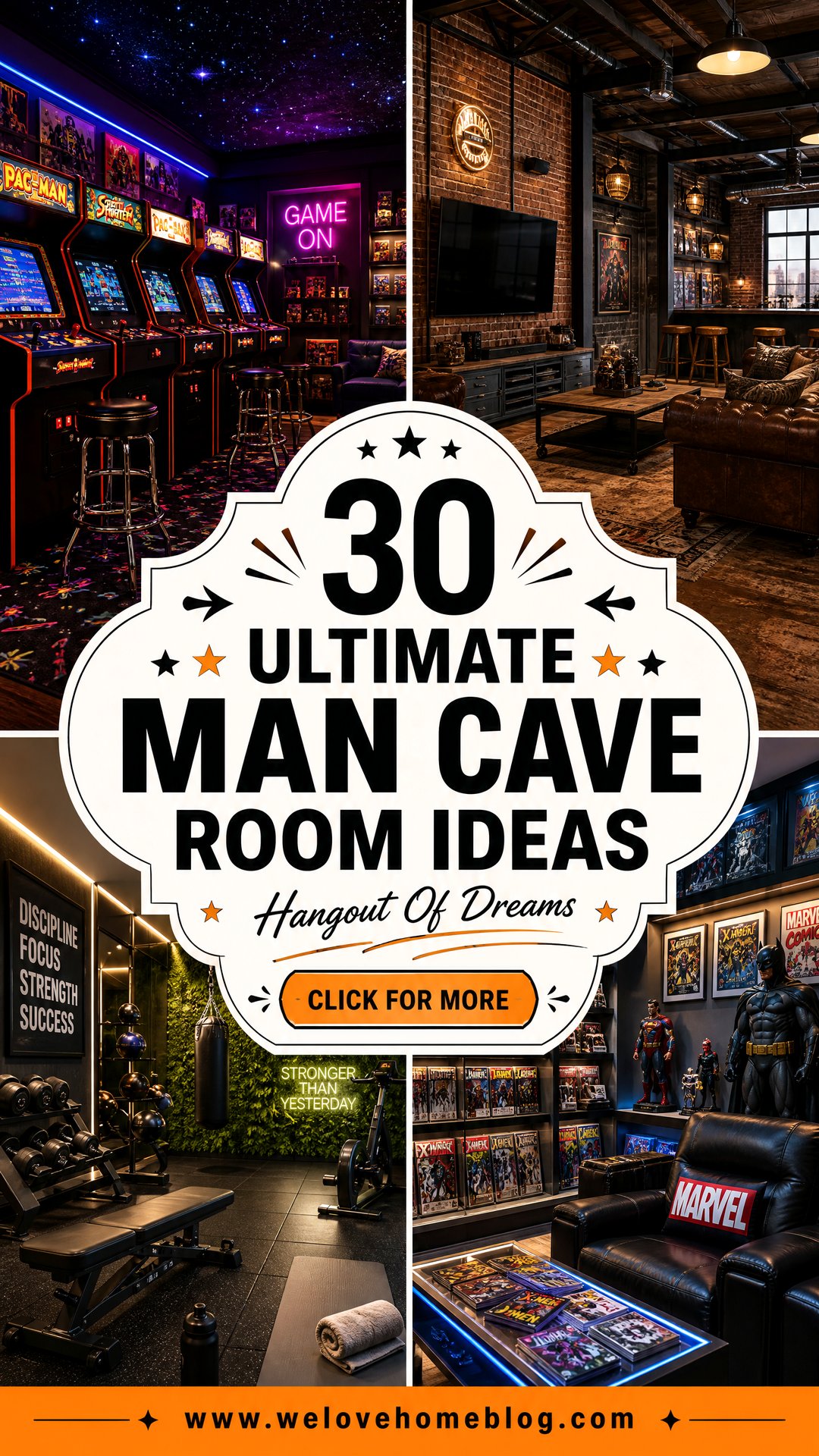 30 Ultimate Man Cave Room Ideas for Your New Hangout - 30 Ultimate Man Cave Room Ideas for Your New Hangout