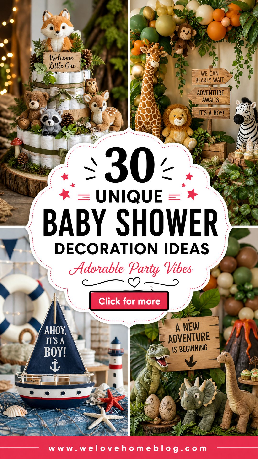 30 Unique Baby Shower Decoration Ideas to Consider - 30 Unique Baby Shower Decoration Ideas to Consider