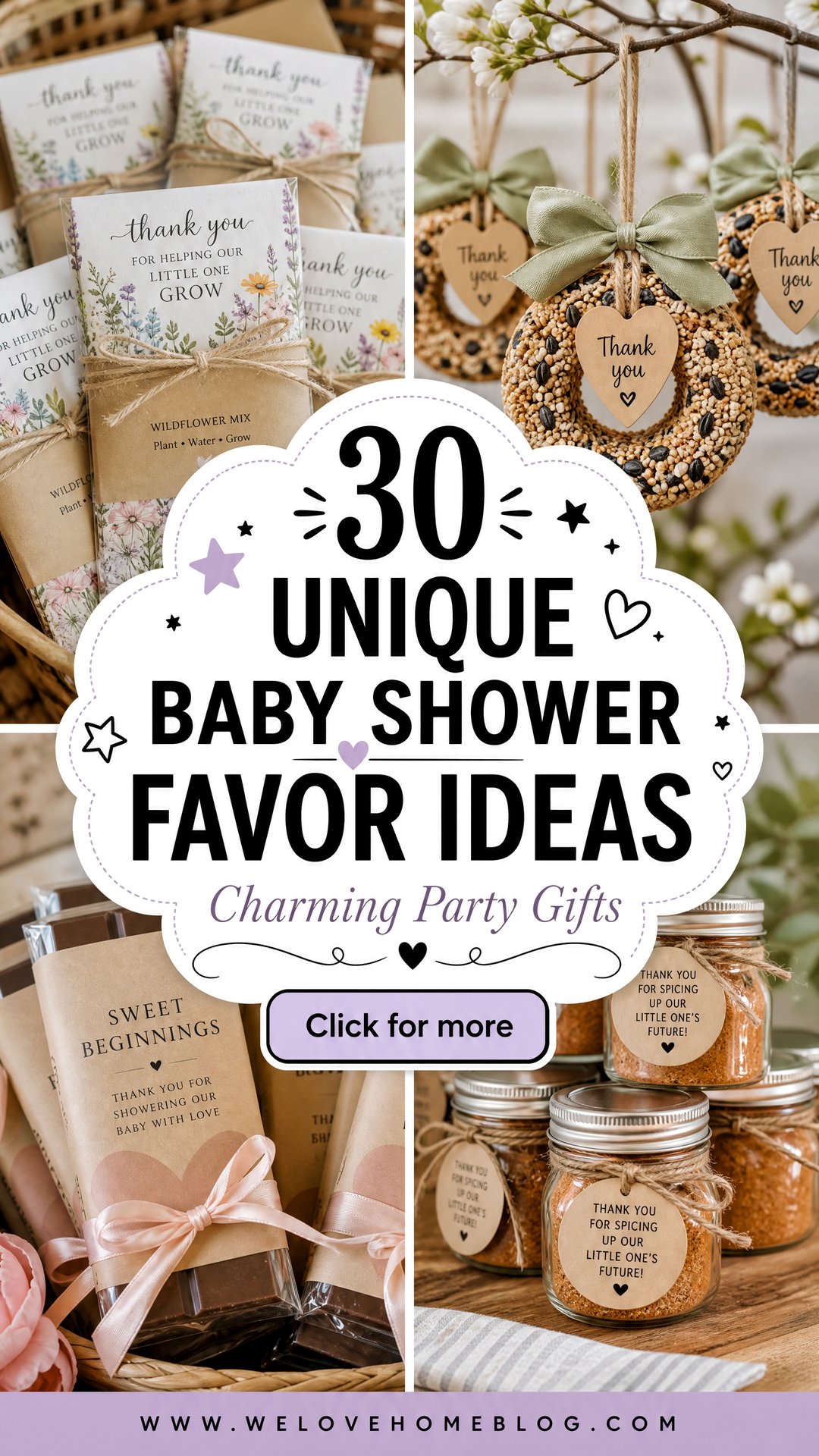 30 Unique Baby Shower Favor Ideas for Your Special Day - 30 Unique Baby Shower Favor Ideas for Your Special Day