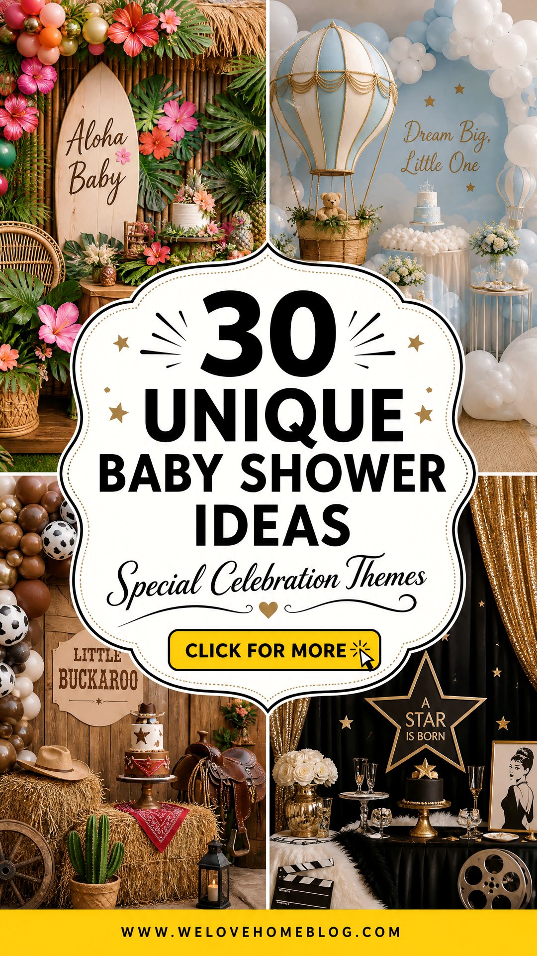 30 Unique Baby Shower Ideas for a Special Celebration - 30 Unique Baby Shower Ideas for a Special Celebration