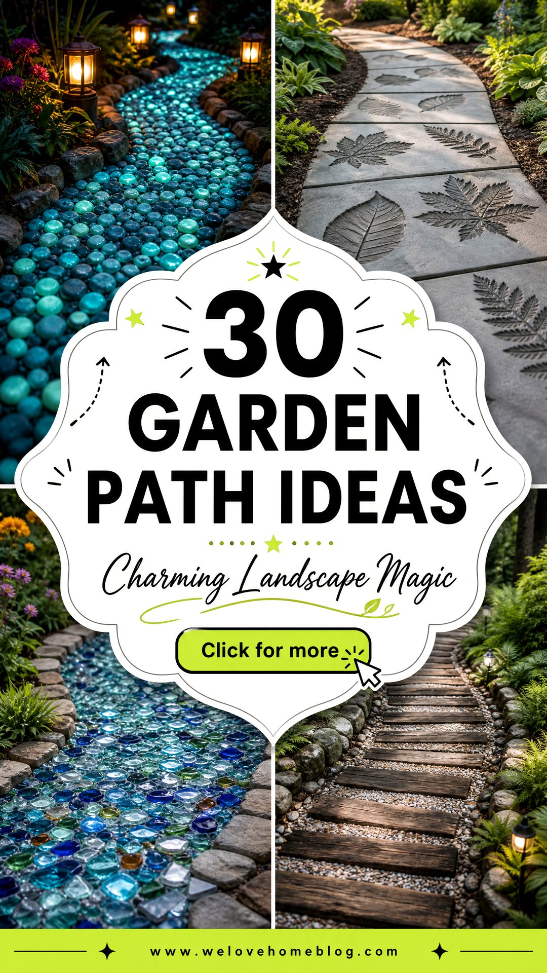 30 Unique Garden Path Ideas for a Charming Landscape - 30 Unique Garden Path Ideas for a Charming Landscape