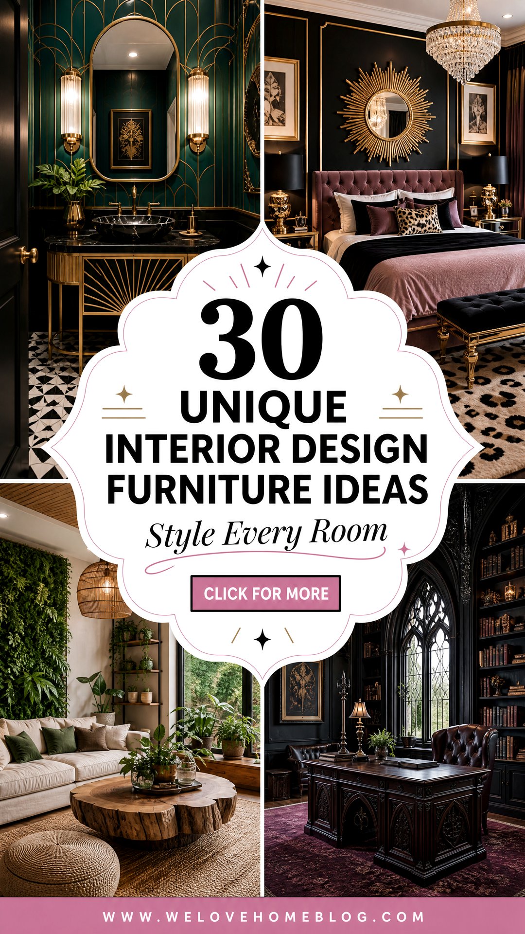 30 Unique Interior Design Furniture Ideas for Any Room - 30 Unique Interior Design Furniture Ideas for Any Room