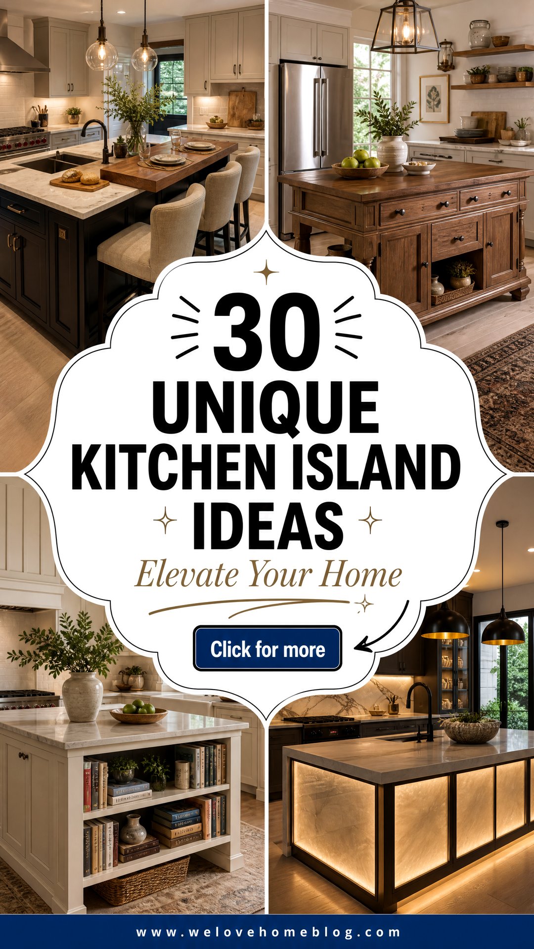 30 Unique Kitchen Island Ideas to Elevate Your Home - 30 Unique Kitchen Island Ideas to Elevate Your Home