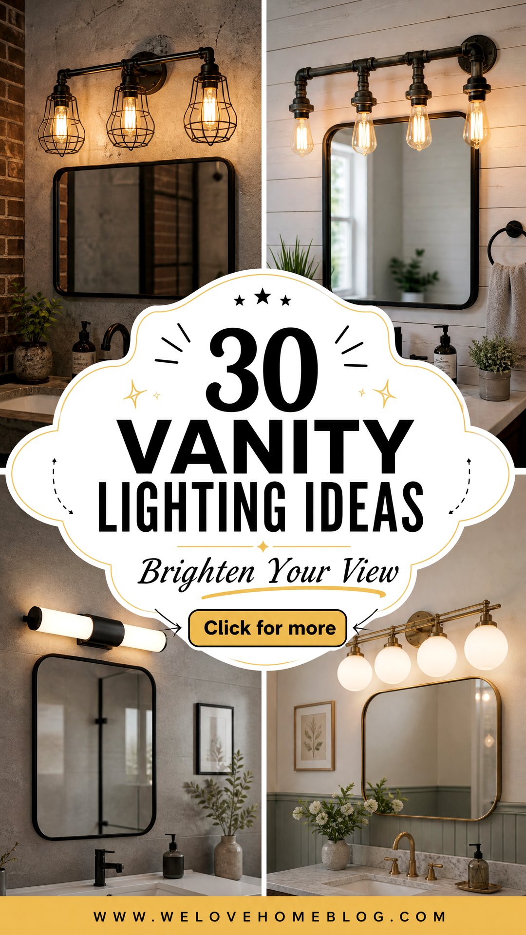 30 Vanity Lighting Ideas to Brighten Your Daily View - 30 Vanity Lighting Ideas to Brighten Your Daily View