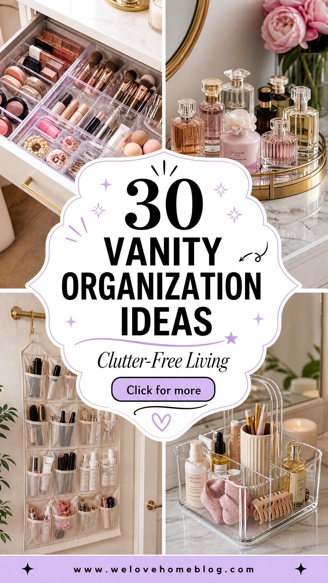 30 Vanity Organization Ideas for a Clutter-Free Life - 30 Vanity Organization Ideas for a Clutter-Free Life
