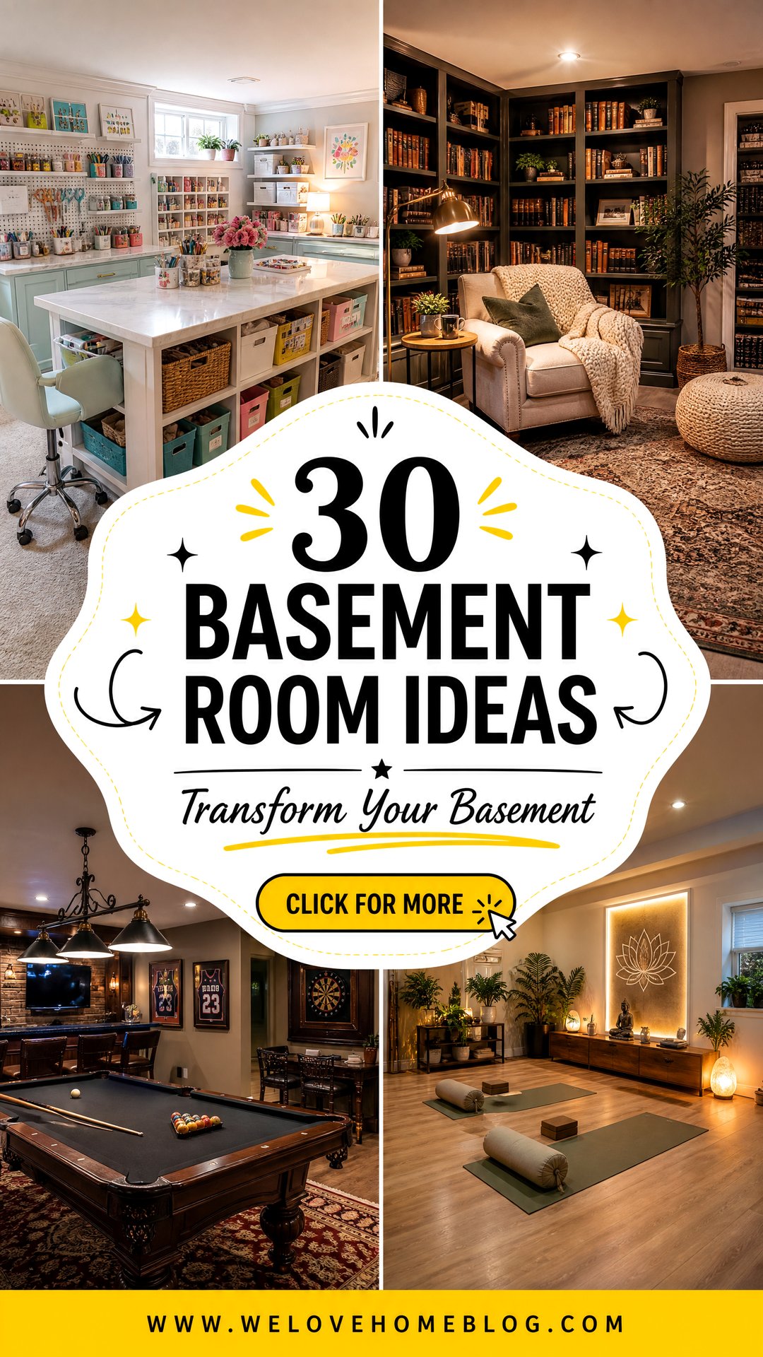 30 Versatile Basement Room Ideas to Transform Your Home - 30 Versatile Basement Room Ideas to Transform Your Home